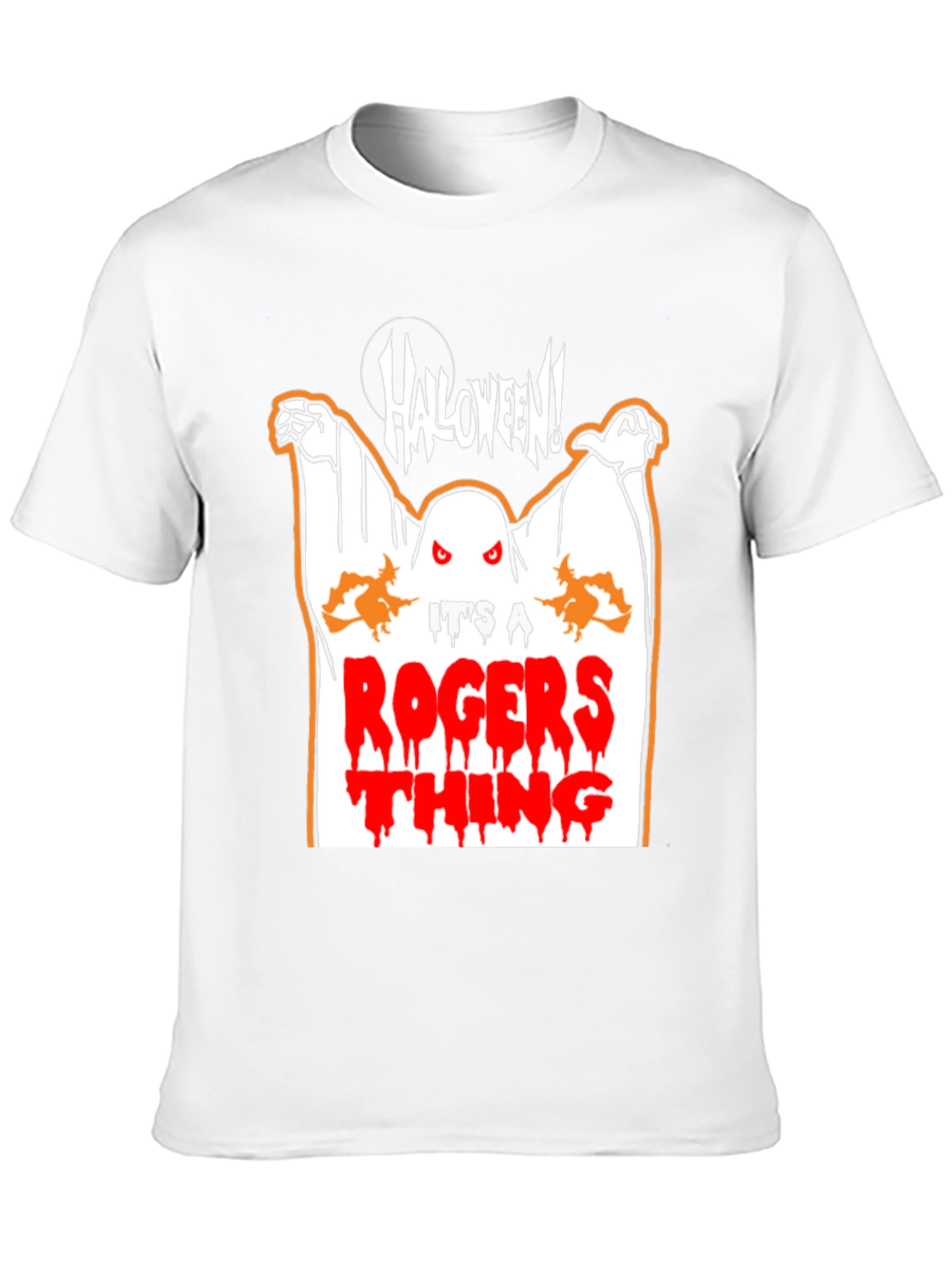 Halloween Ghost T-Shirt - Rogers Thing