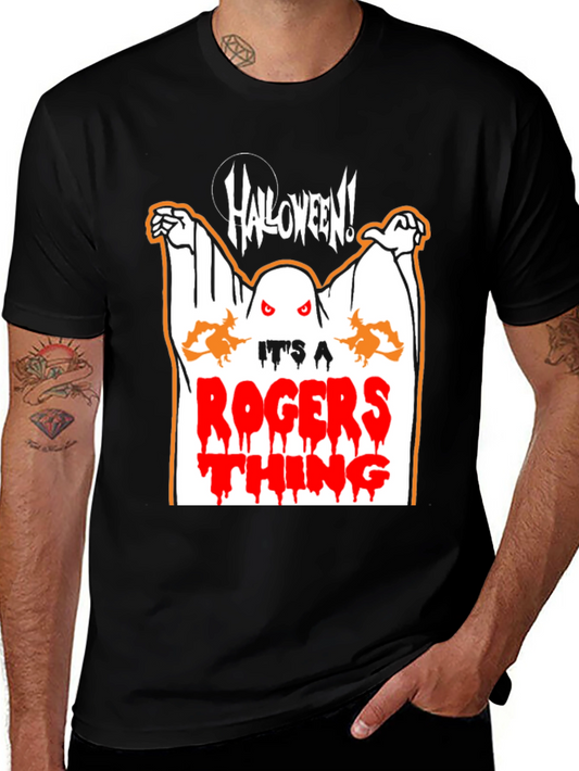 Halloween Ghost T-Shirt - Rogers Thing