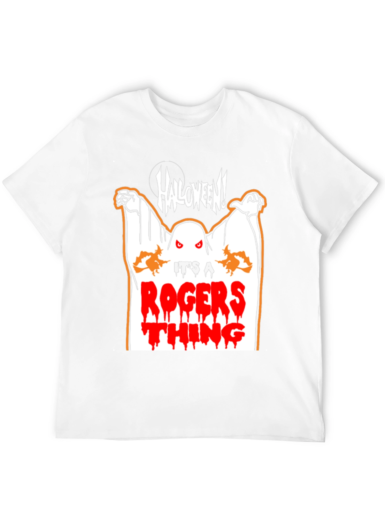 Halloween Ghost T-Shirt - Rogers Thing
