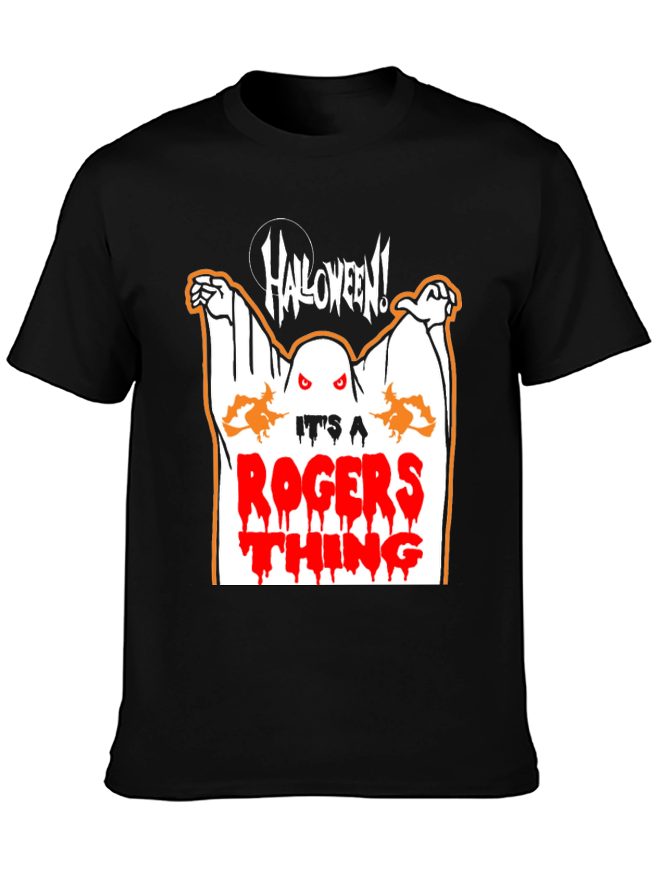 Halloween Ghost T-Shirt - Rogers Thing