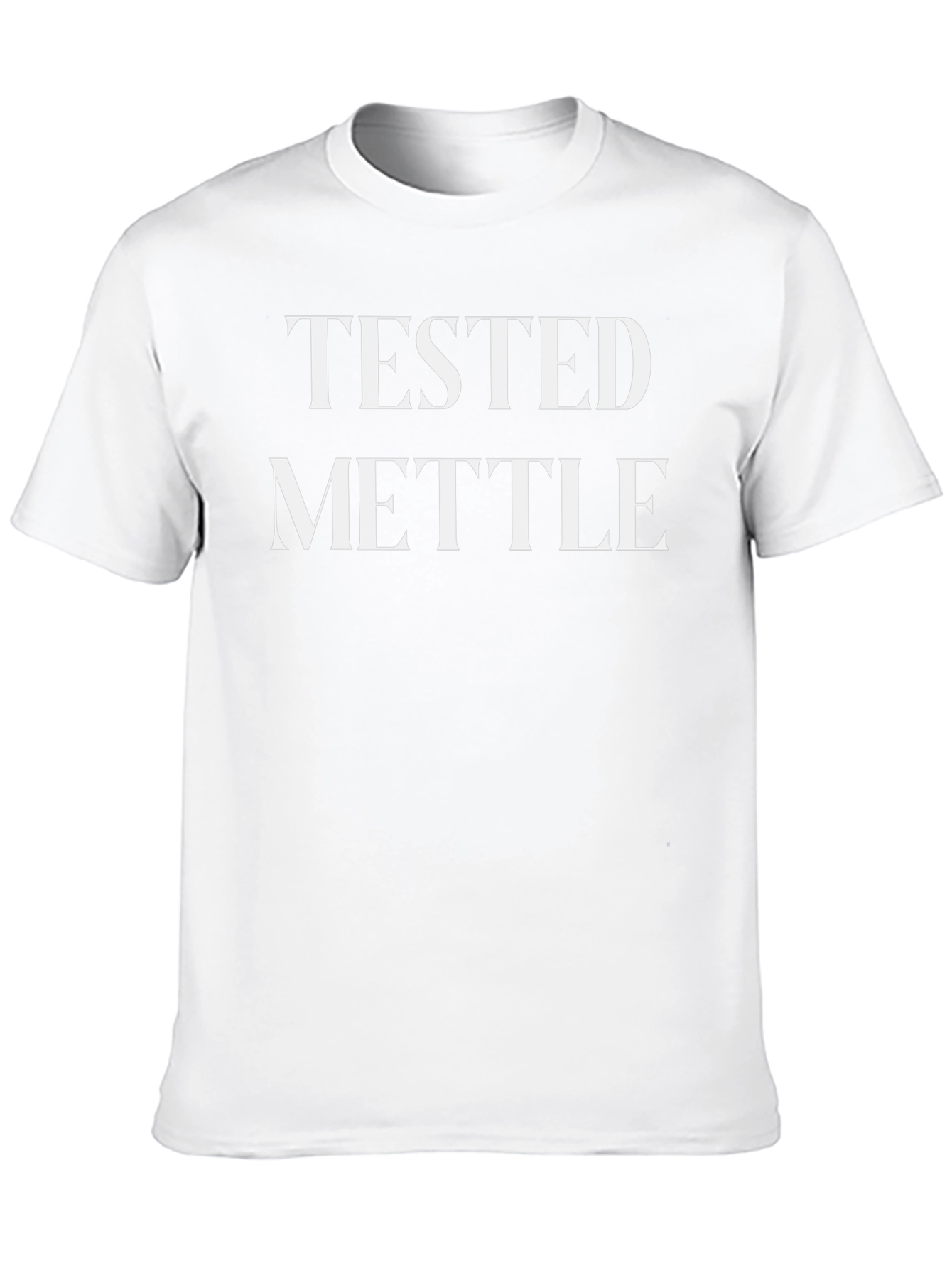 Tested Mettle Graphic Print Black T-Shirt