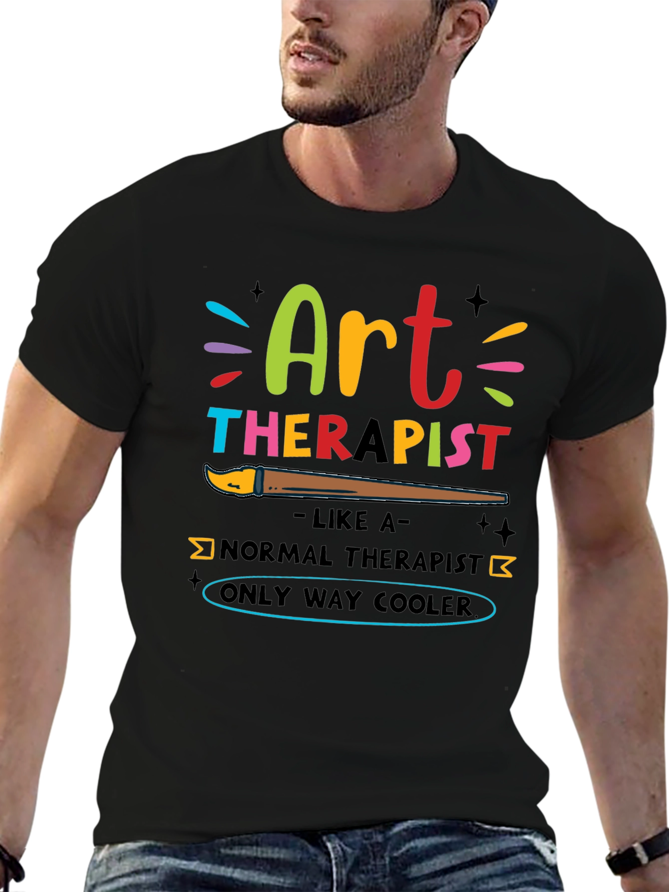 Art Therapist T-Shirt - Funny & Cool Design