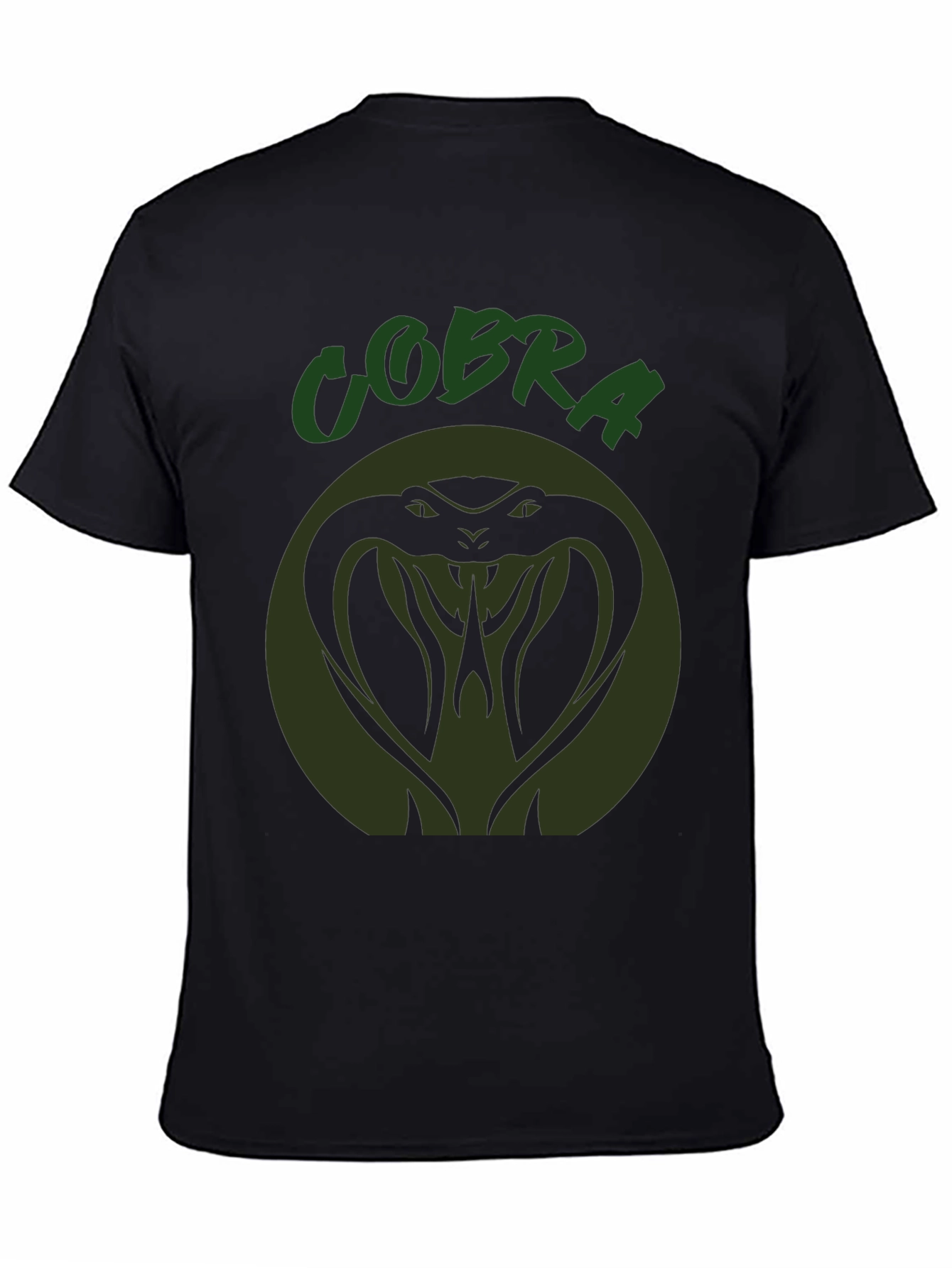 Cobra T-Shirt: Green Snake Graphic Tee