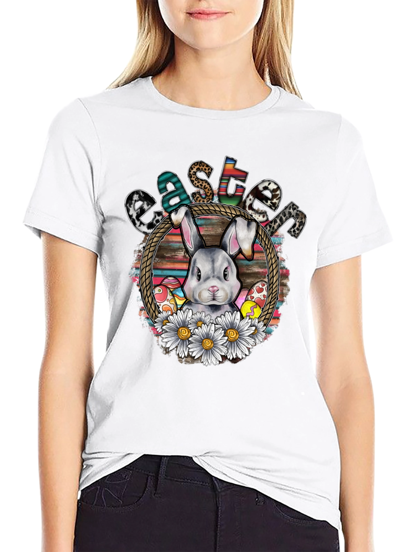 Easter Bunny Graphic T-Shirt