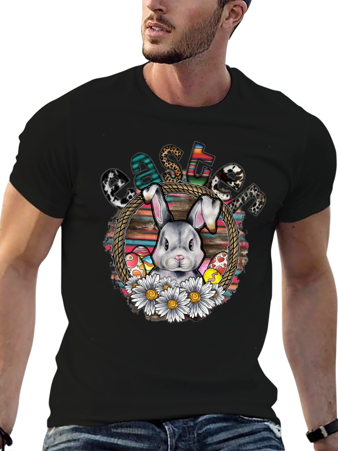 Easter Bunny Graphic T-Shirt