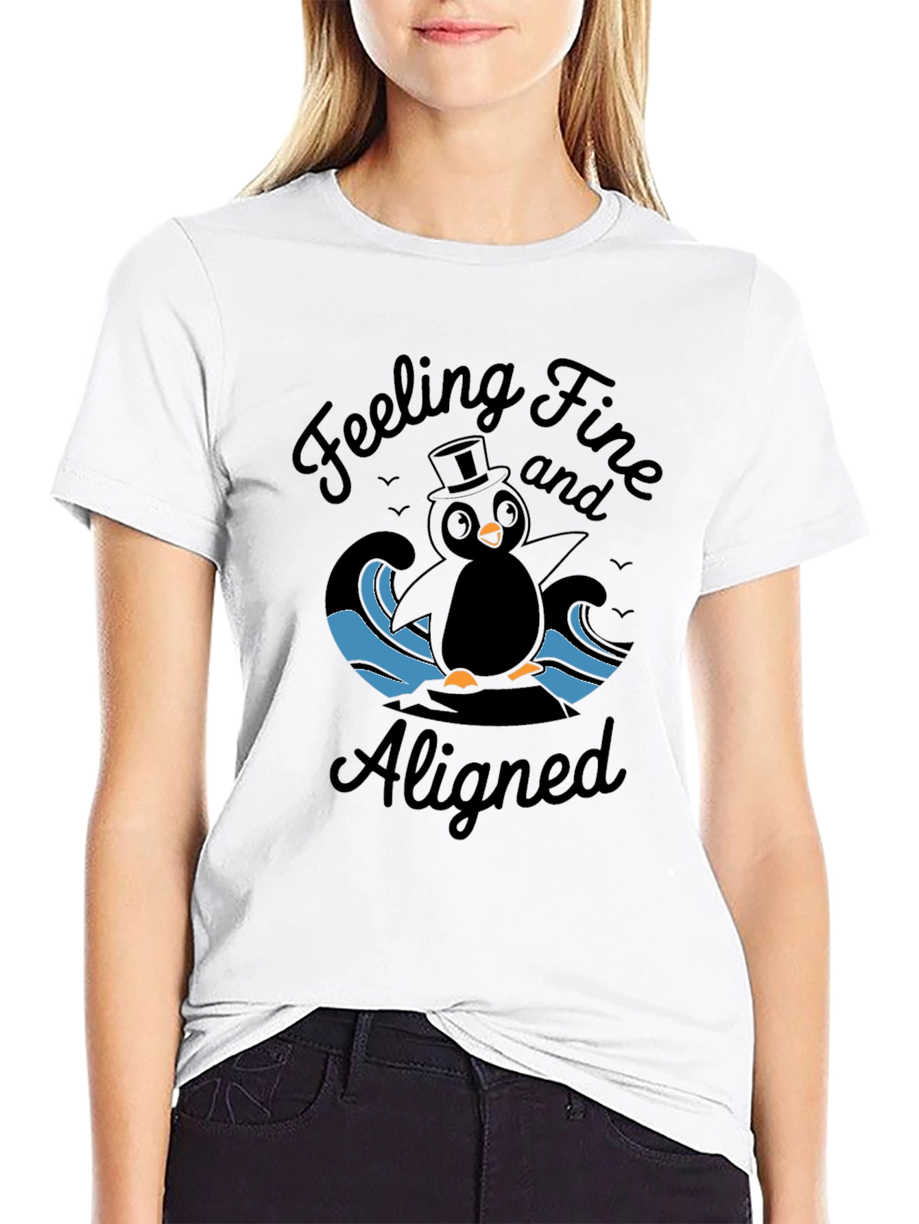 Feeling Fine Aligned T-Shirt