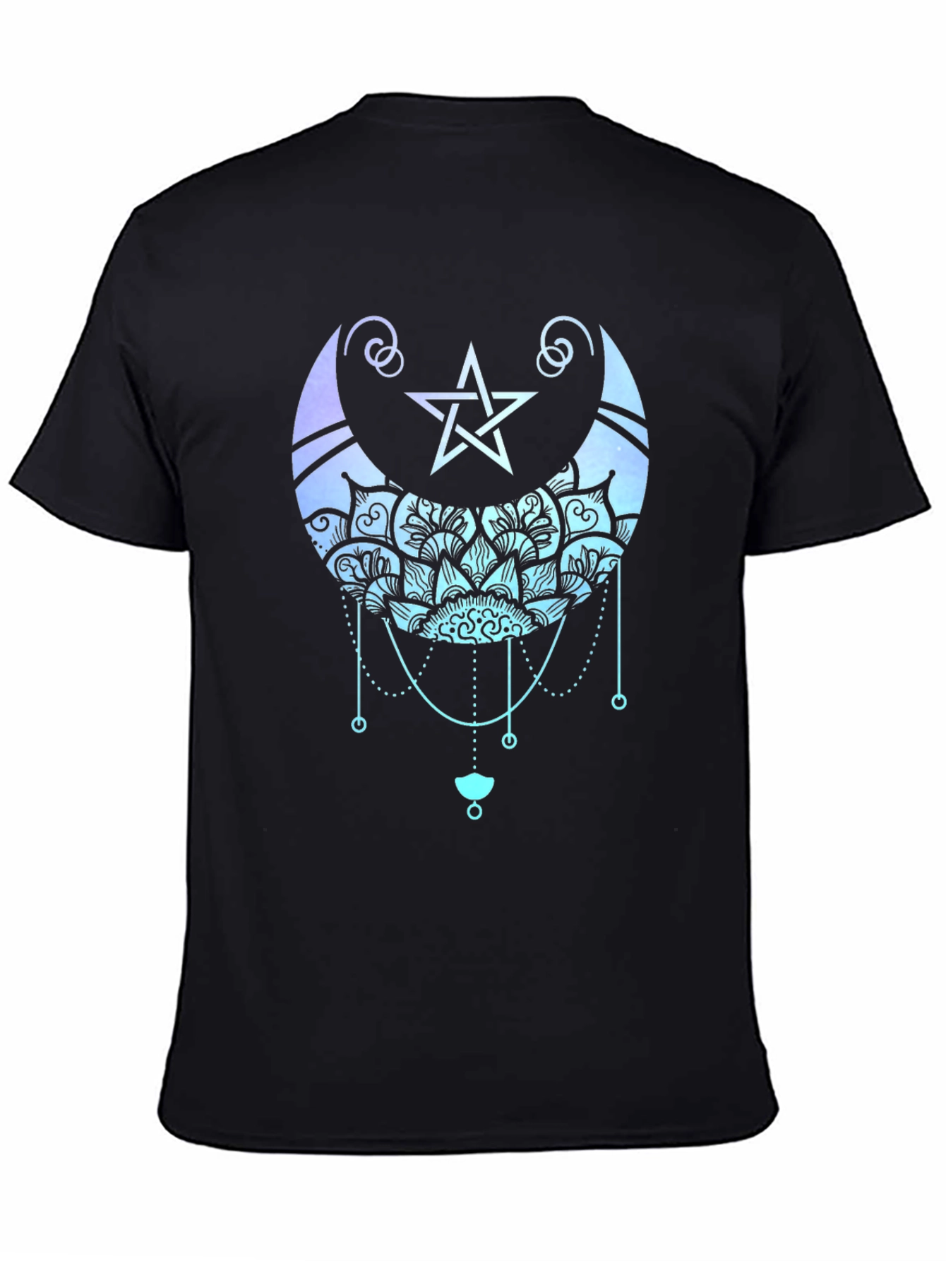 Mystic Moon Mandala Graphic Tee