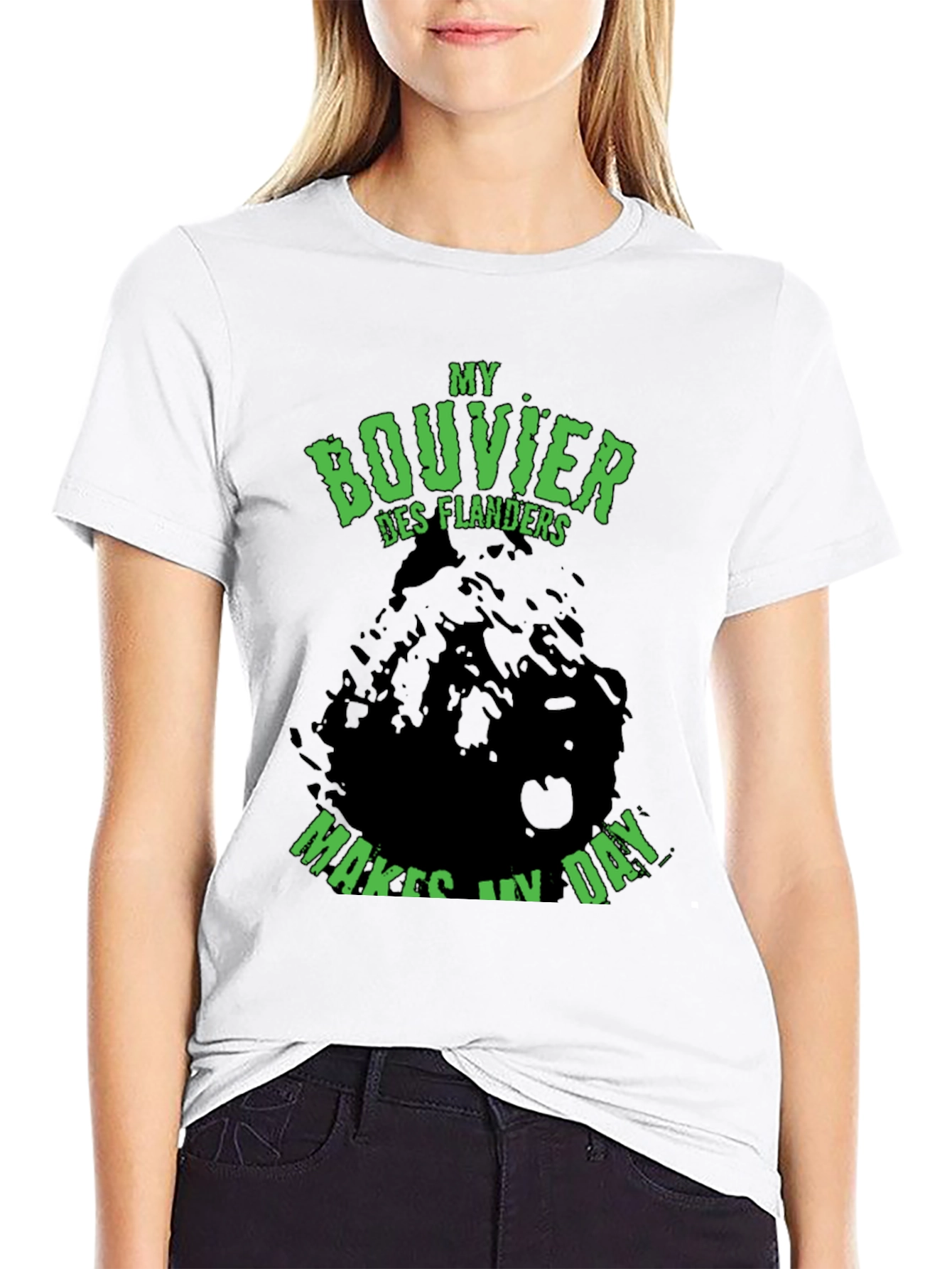 Bouvier des Flandres Dog Lover Graphic T-Shirt