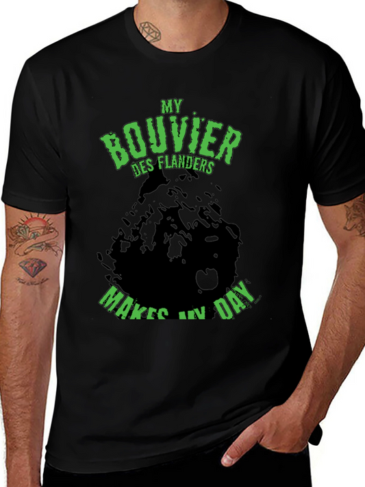 Bouvier des Flandres Dog Lover Graphic T-Shirt
