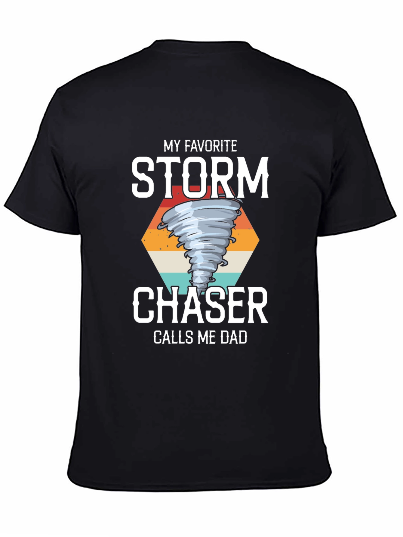 Storm Chaser Dad T-Shirt Tornado Graphic Tee