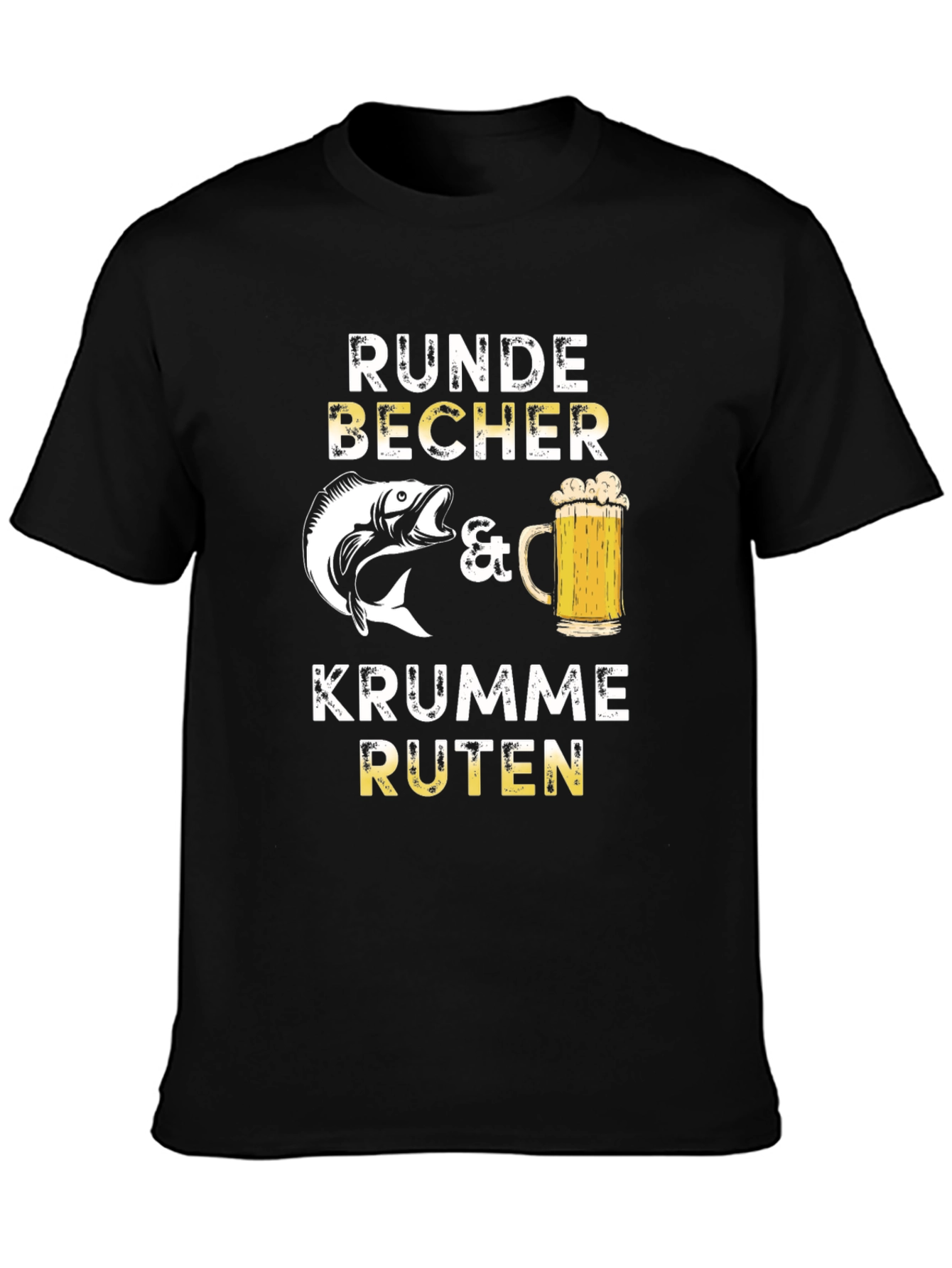 Runde Becher Krümme Ruten Graphic T-Shirt