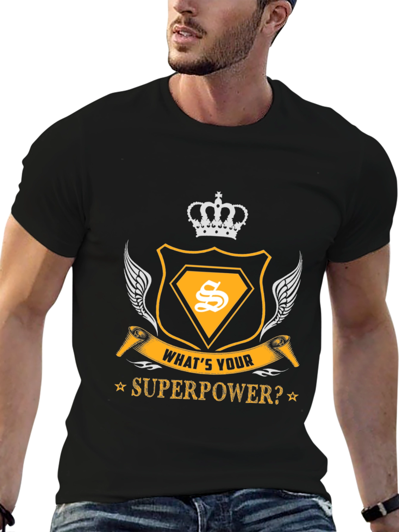 Whats Your Superpower T-Shirt - Graphic Tee