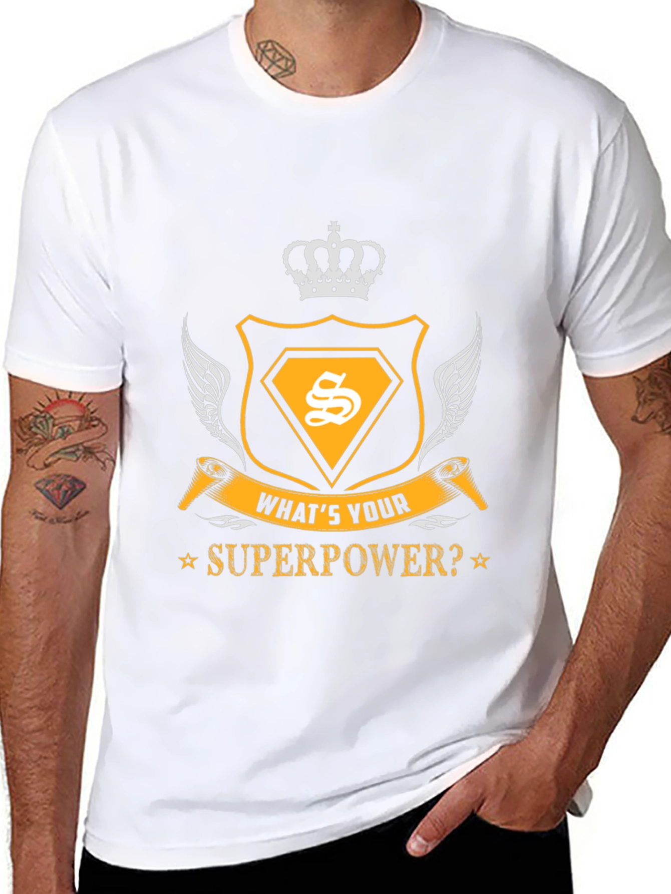 Whats Your Superpower T-Shirt - Graphic Tee