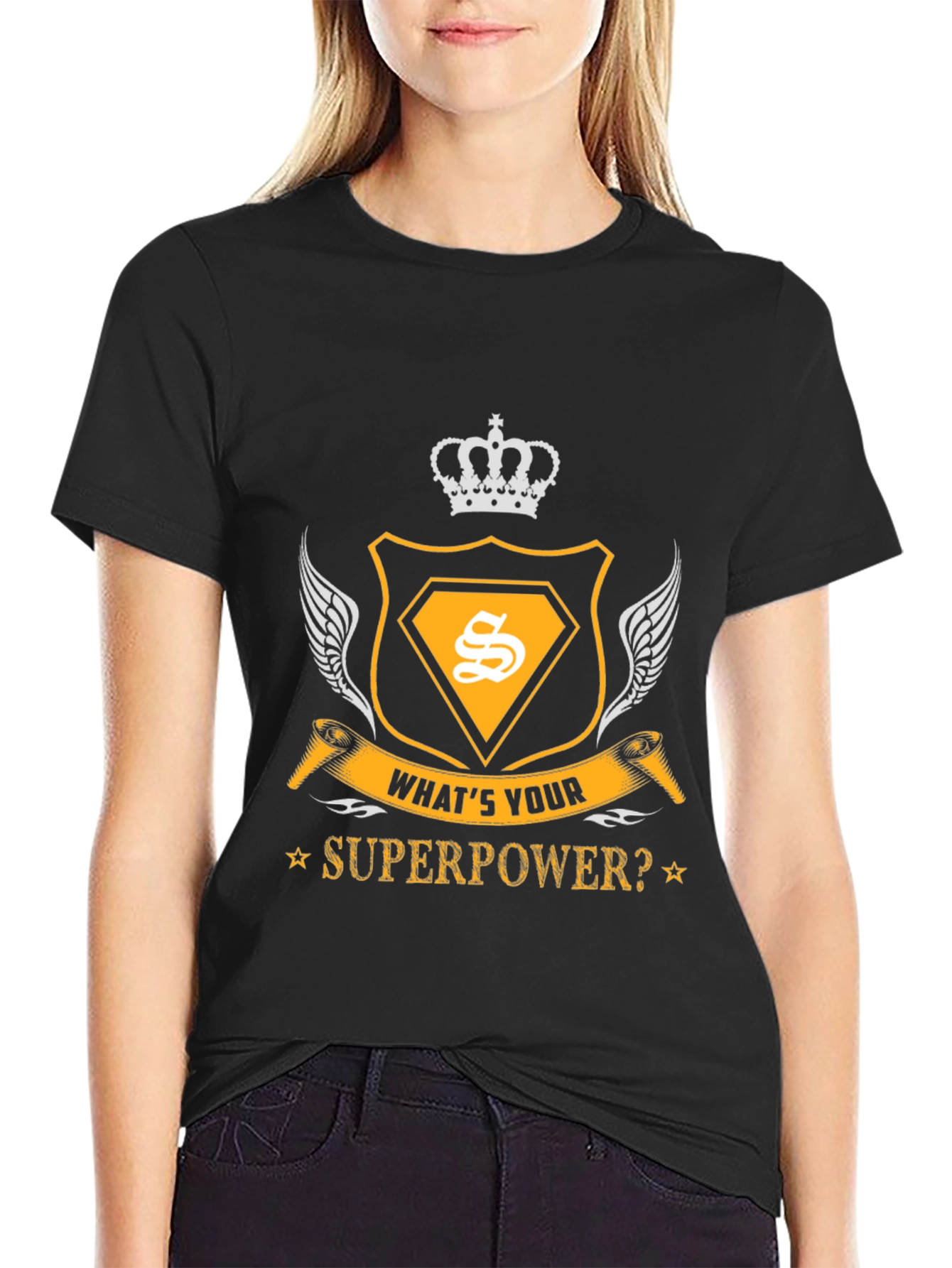 Whats Your Superpower T-Shirt - Graphic Tee