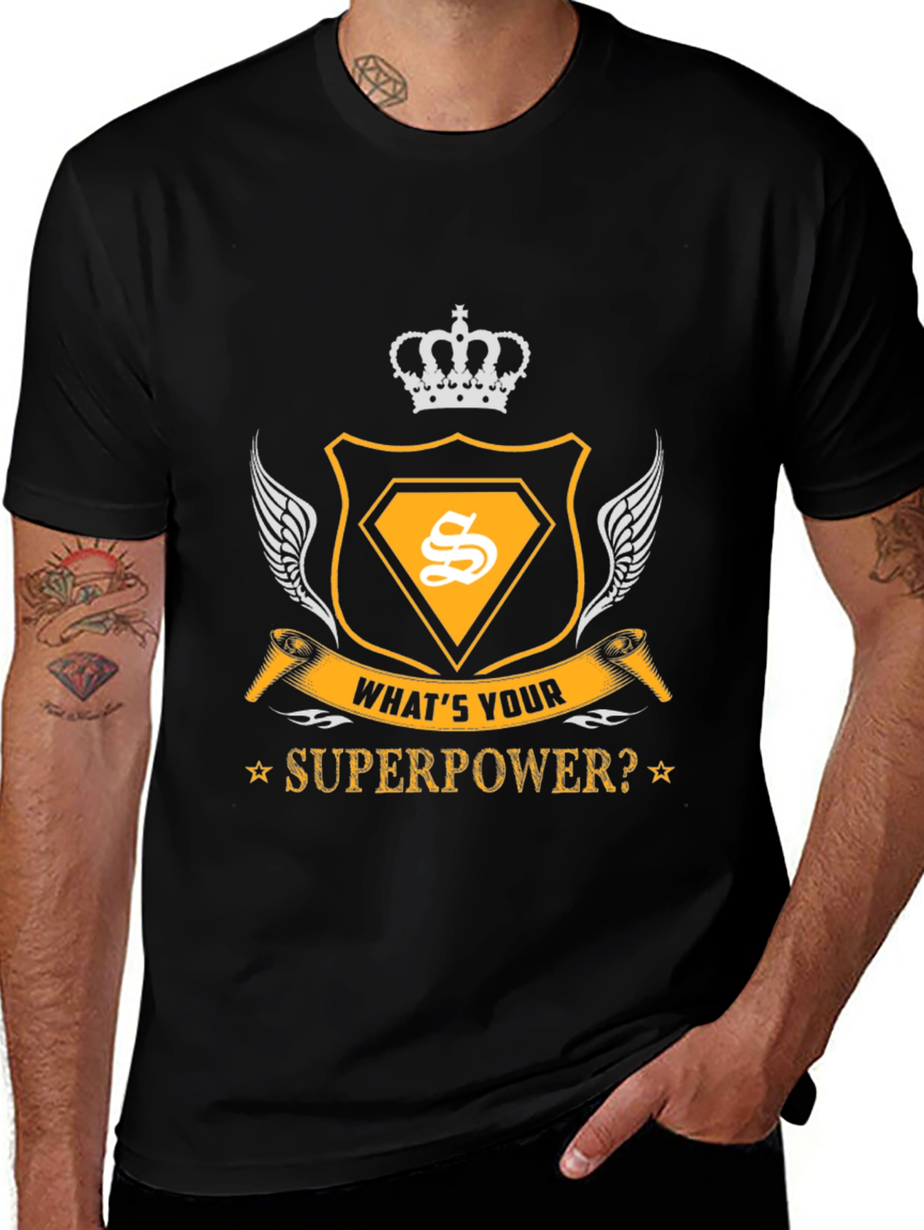 Whats Your Superpower T-Shirt - Graphic Tee