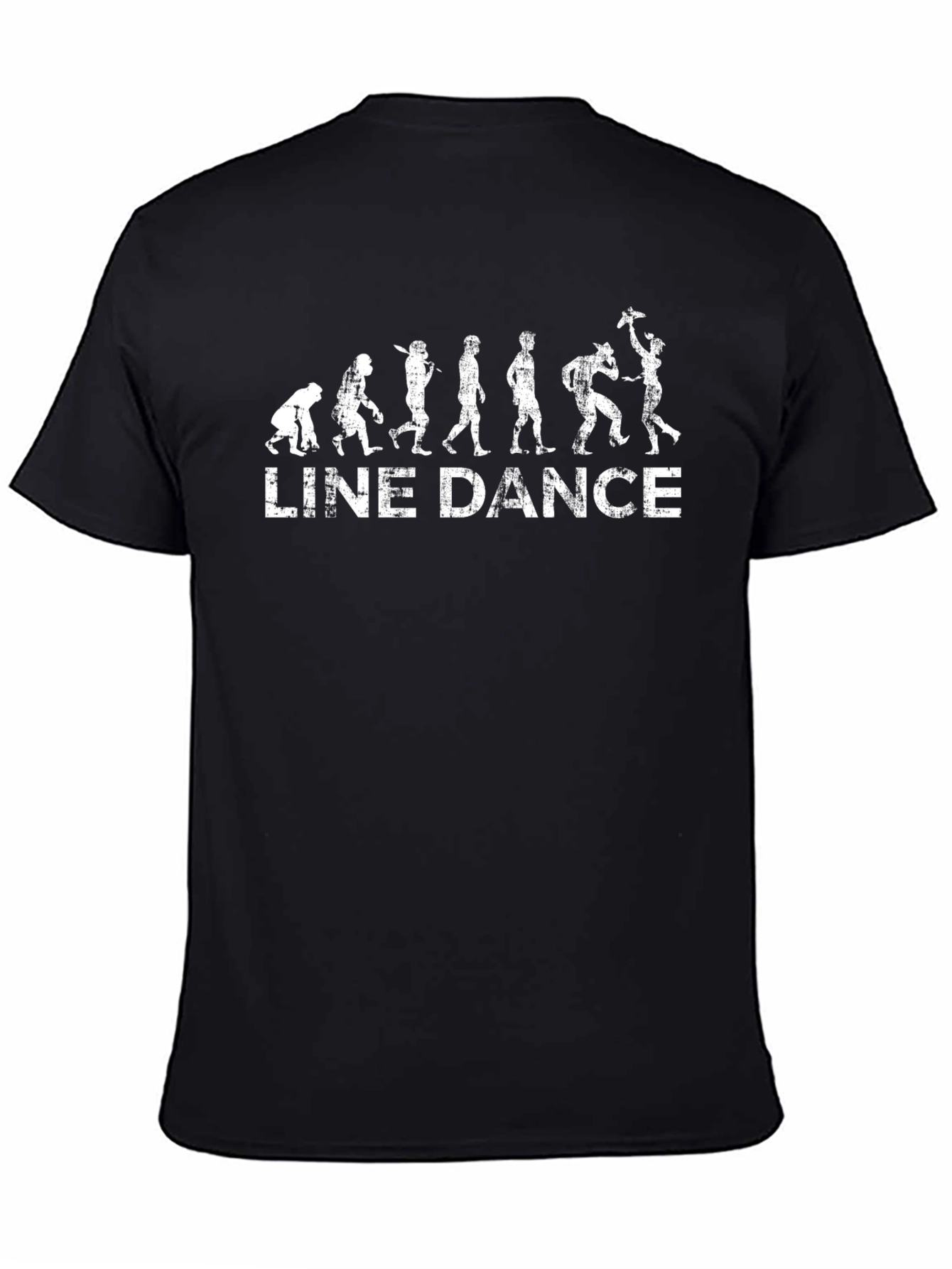 Line Dance Evolution Graphic T-Shirt