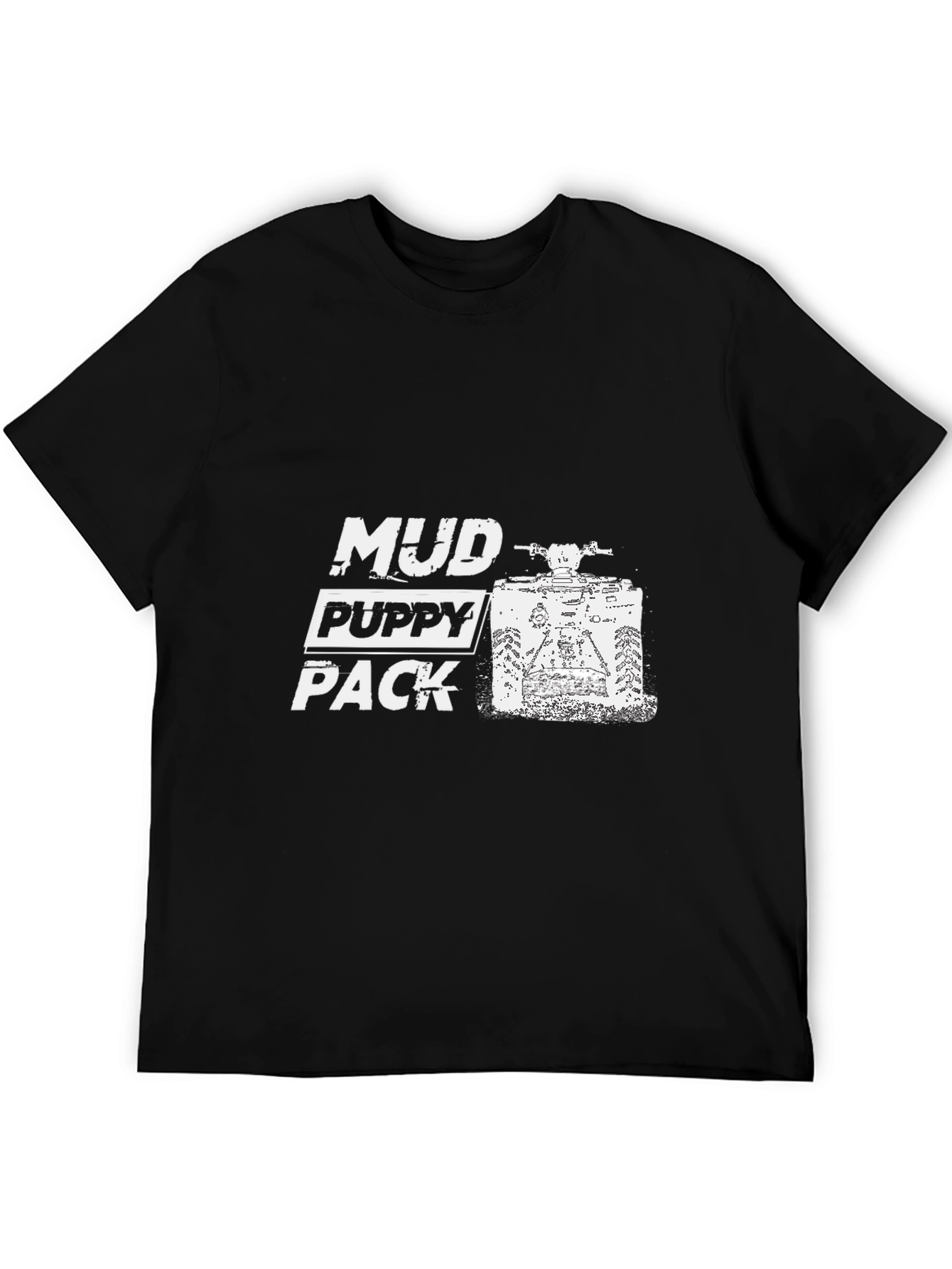 Mud Puppy Pack Black Graphic Tee