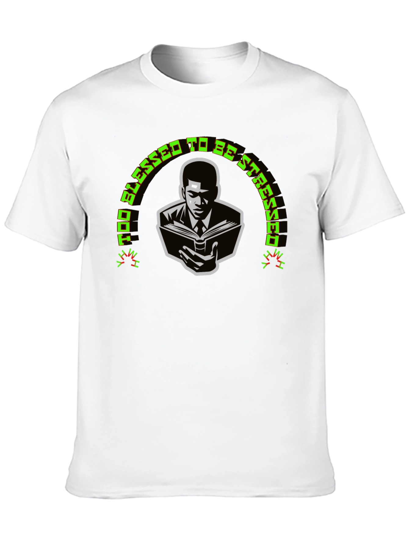 Blessed Graphic Tee - Reading Man