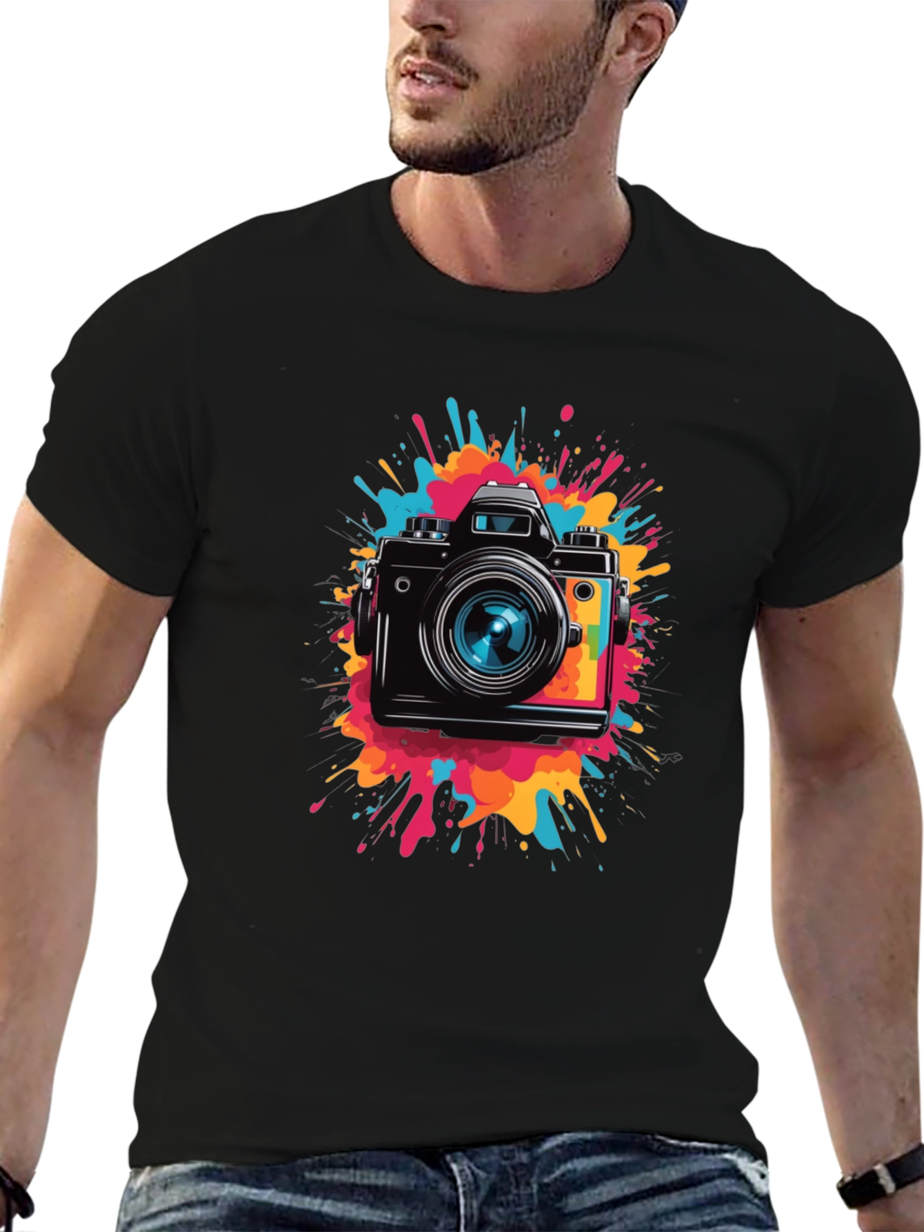 Camera Splash T-Shirt