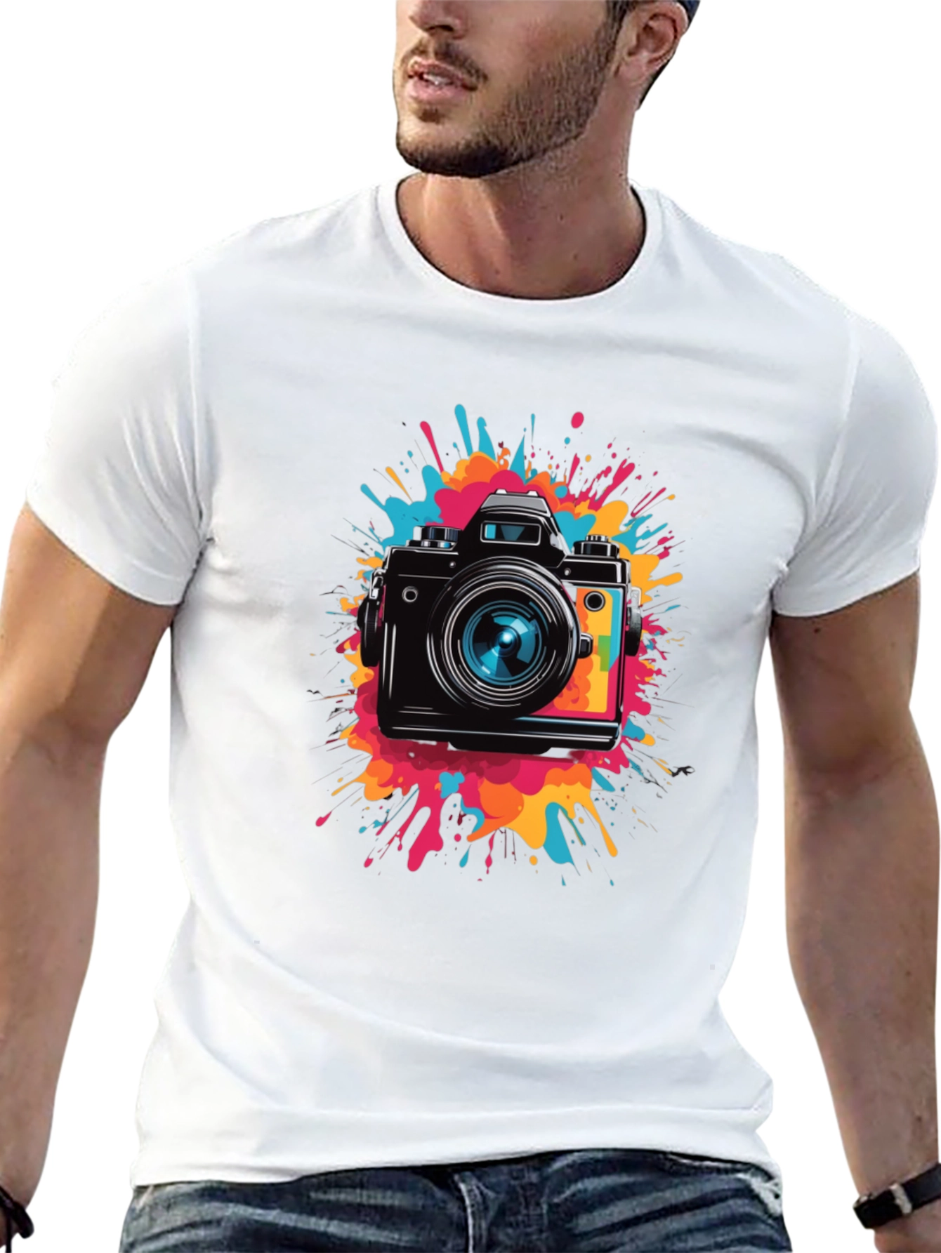 Camera Splash T-Shirt