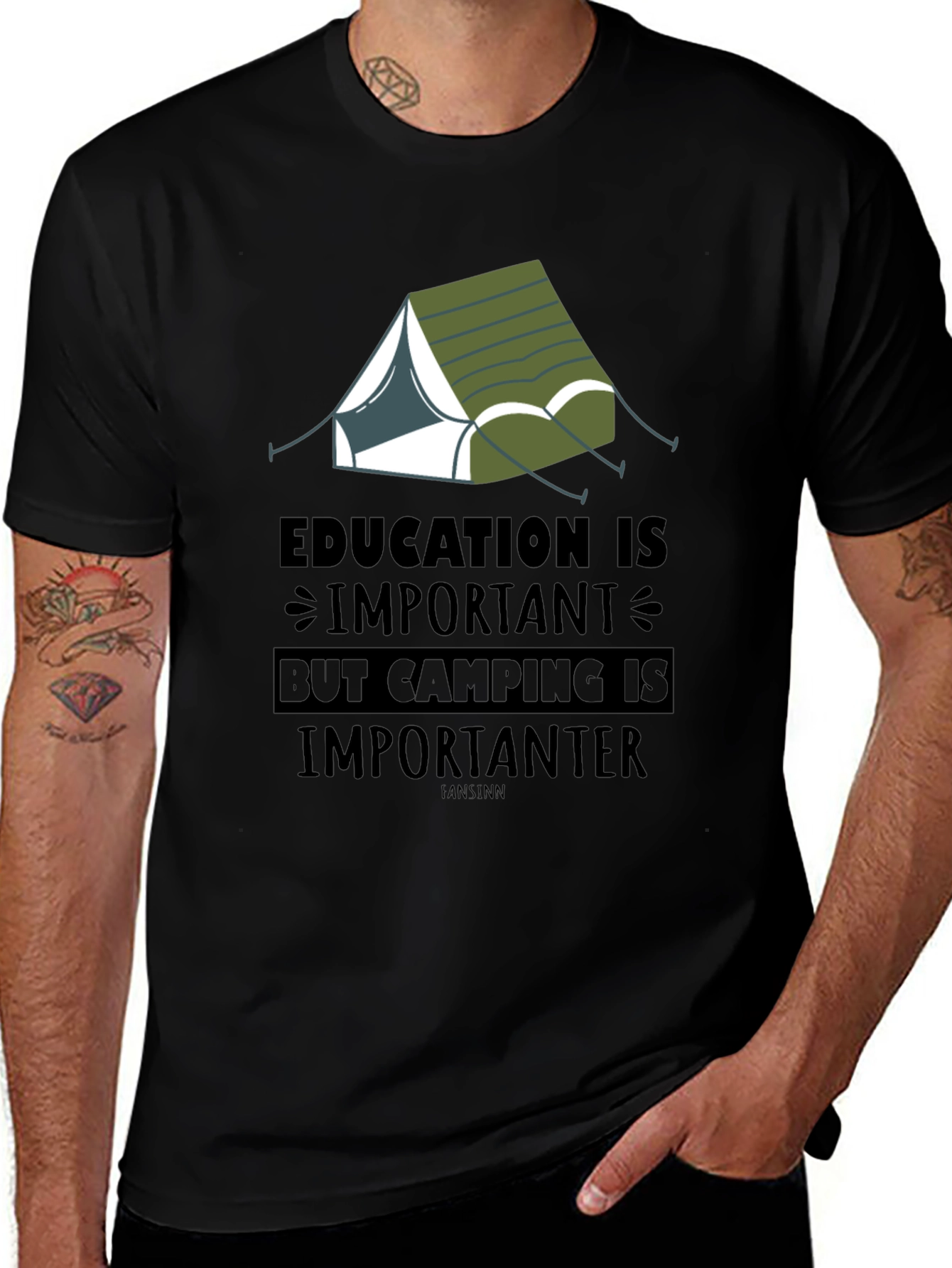 Camping is Importanter T-Shirt