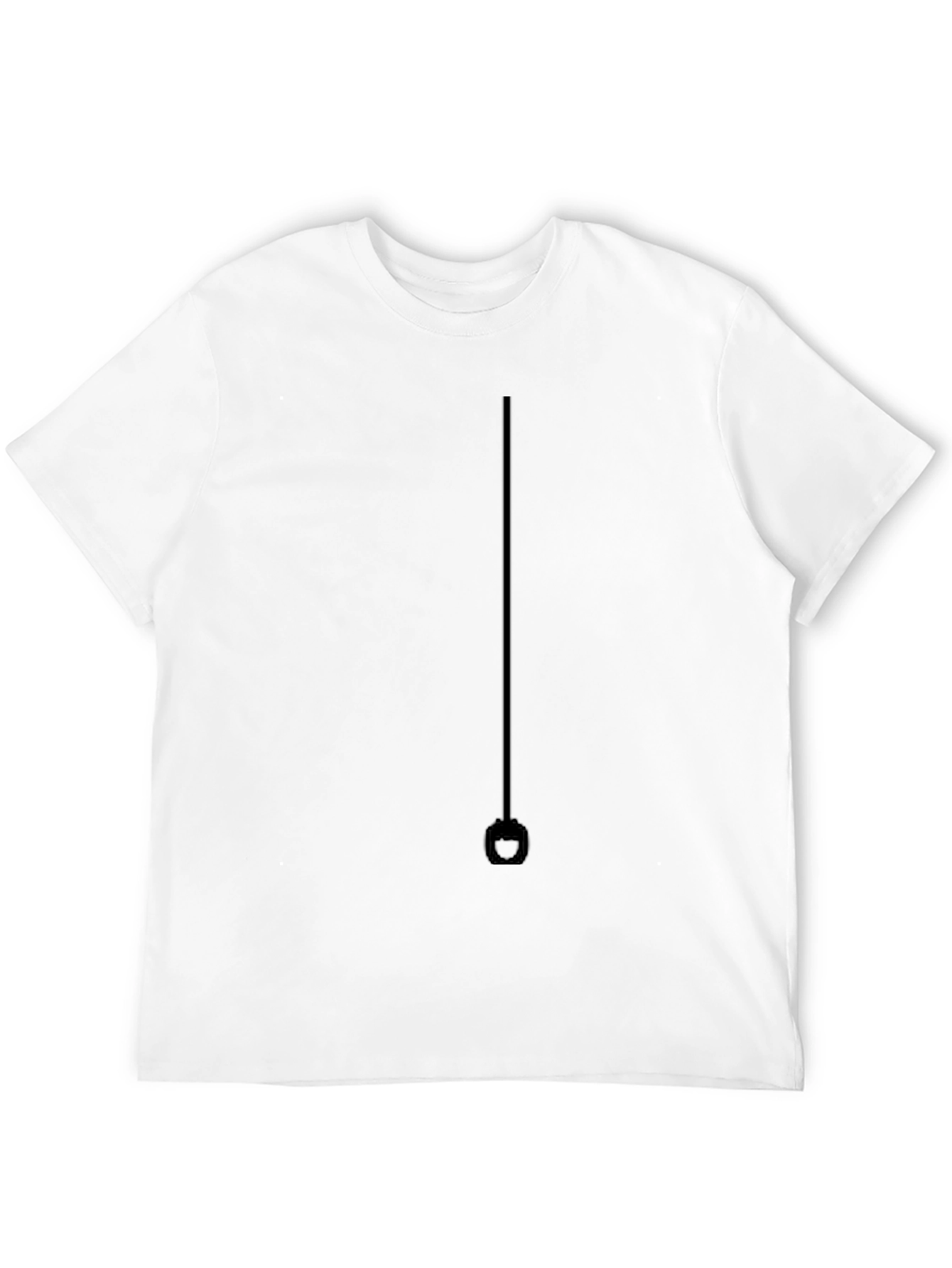 Minimalist Pendant Black T-Shirt