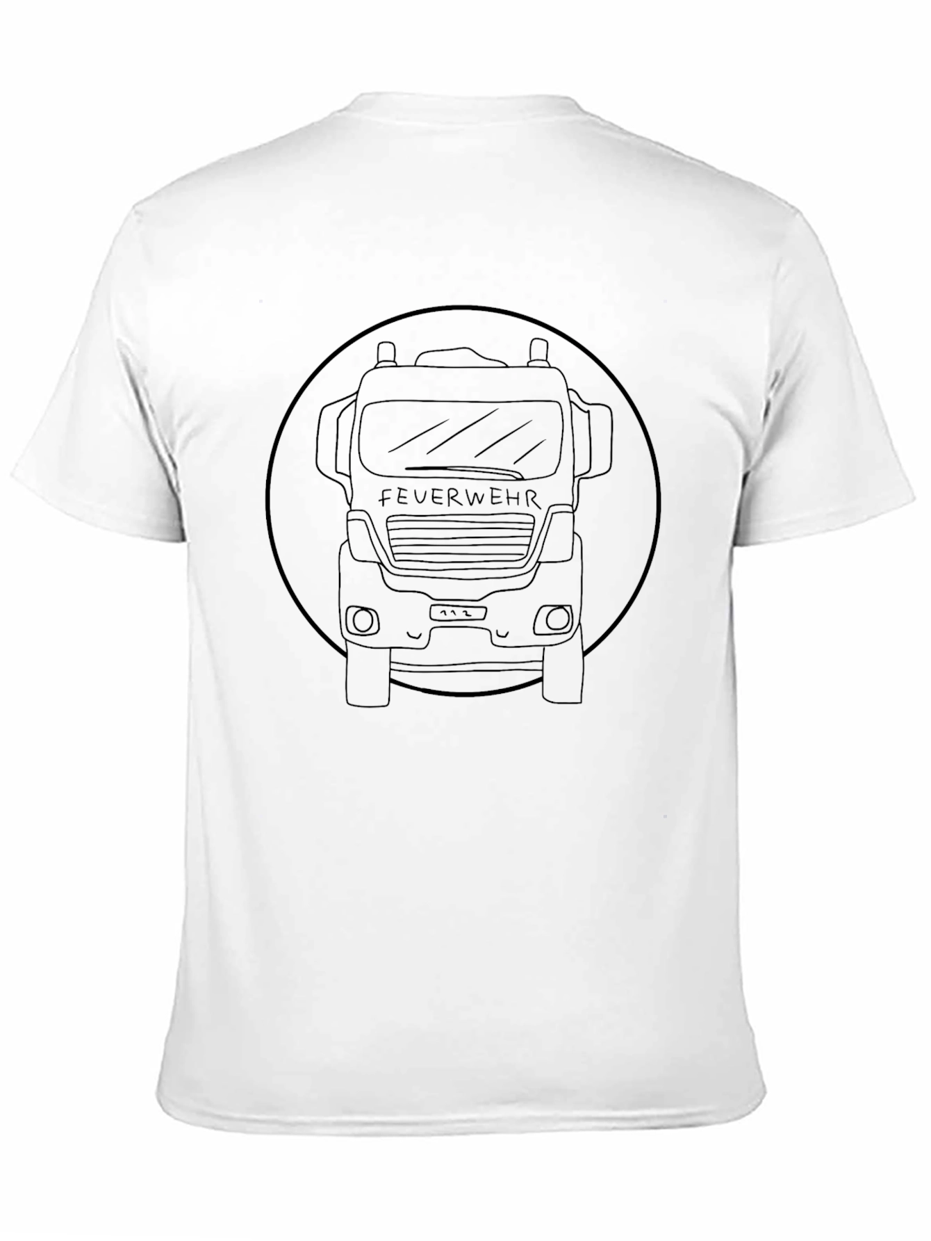 Firetruck Graphic Tee - Black