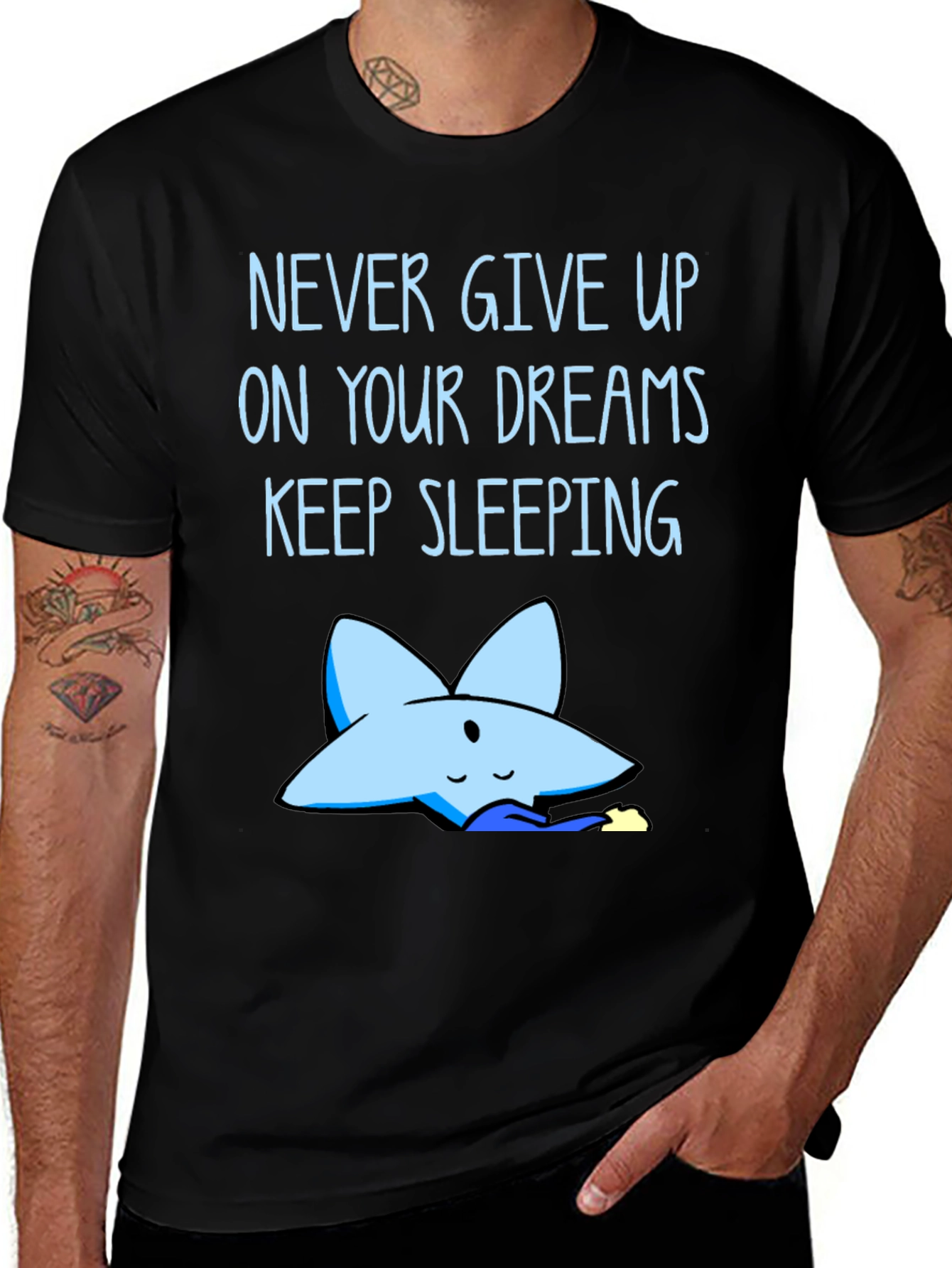 Never Give Up Dreams T-Shirt