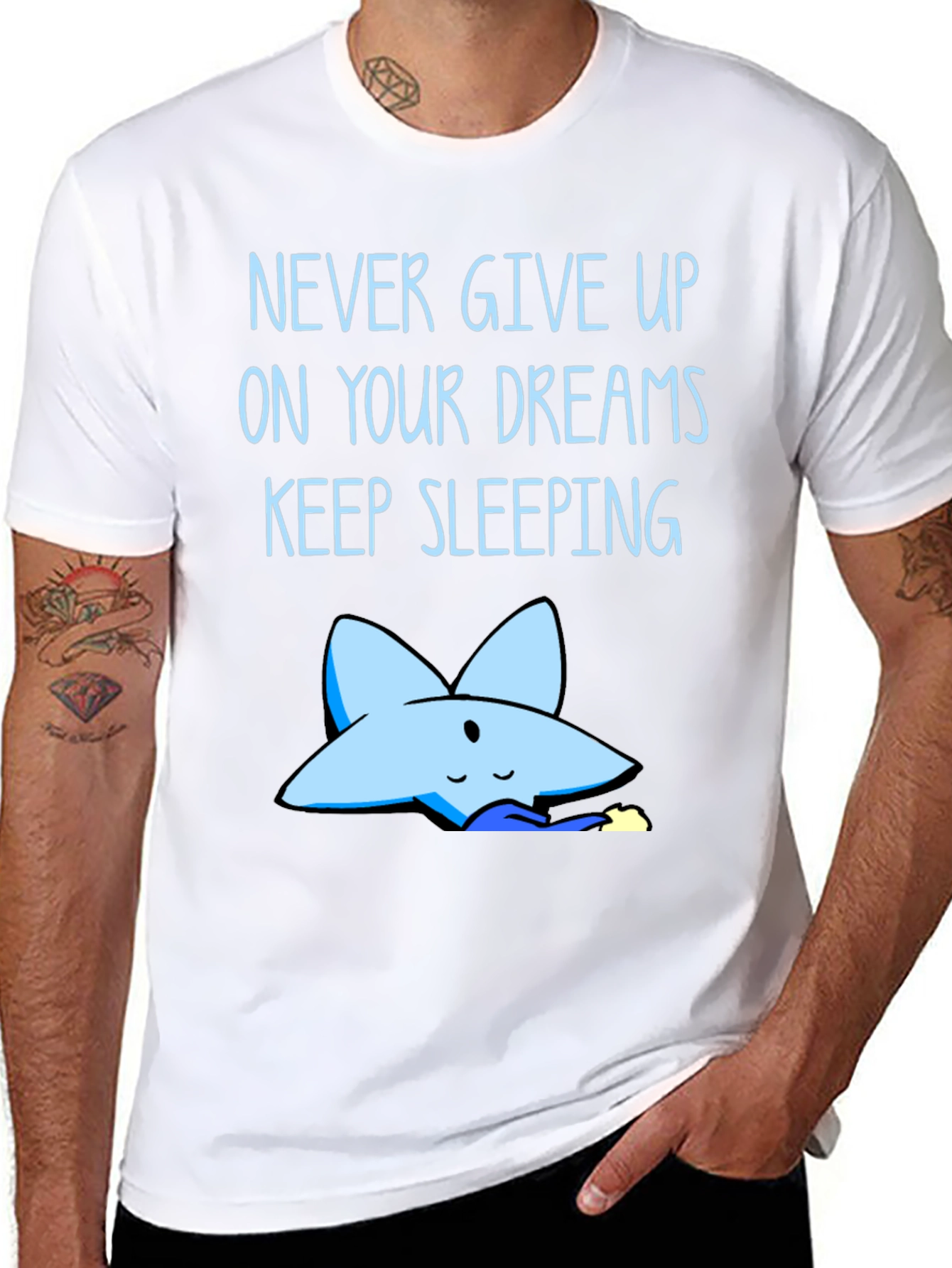 Never Give Up Dreams T-Shirt