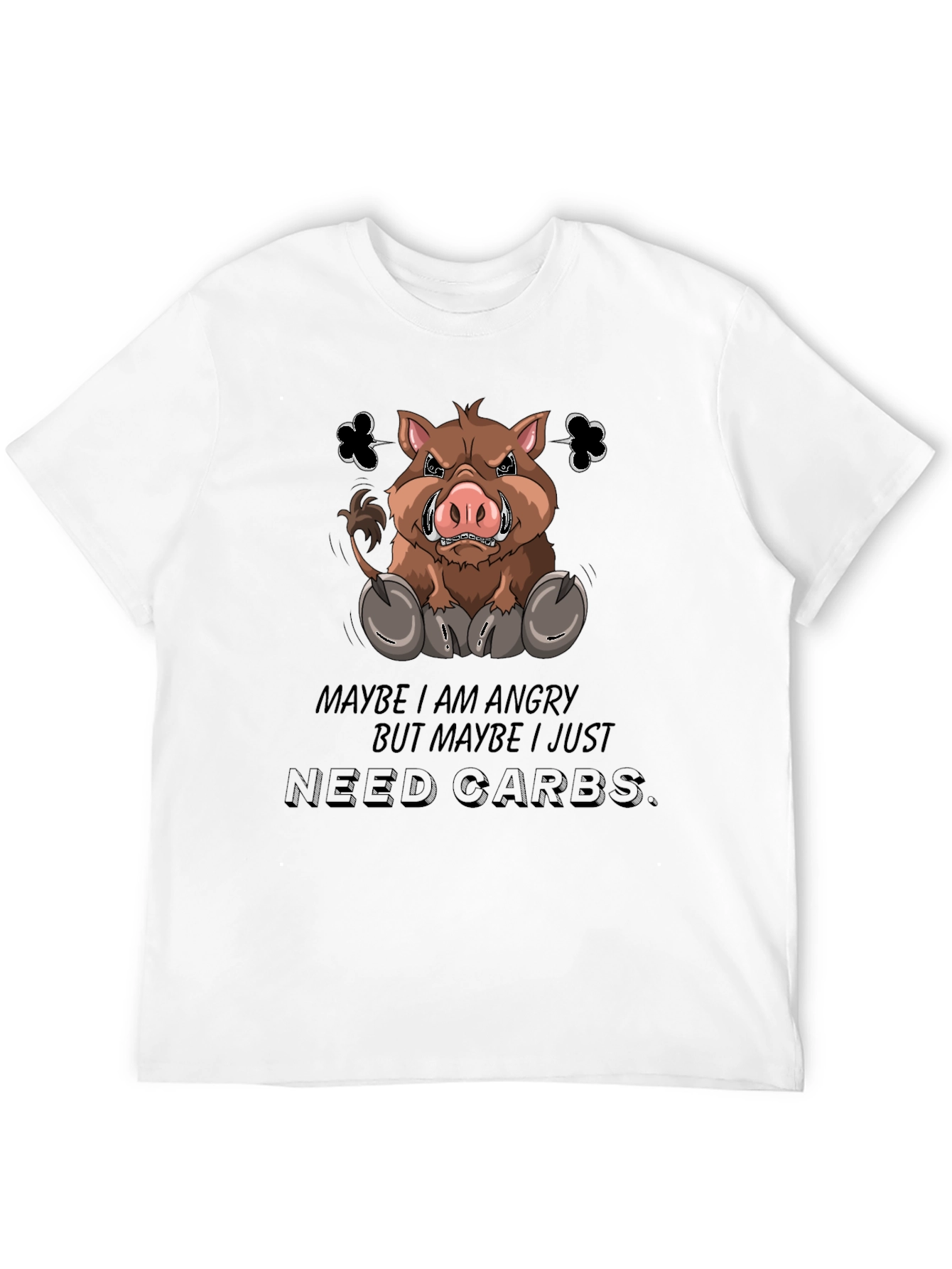 Angry Boar Carbs T-Shirt