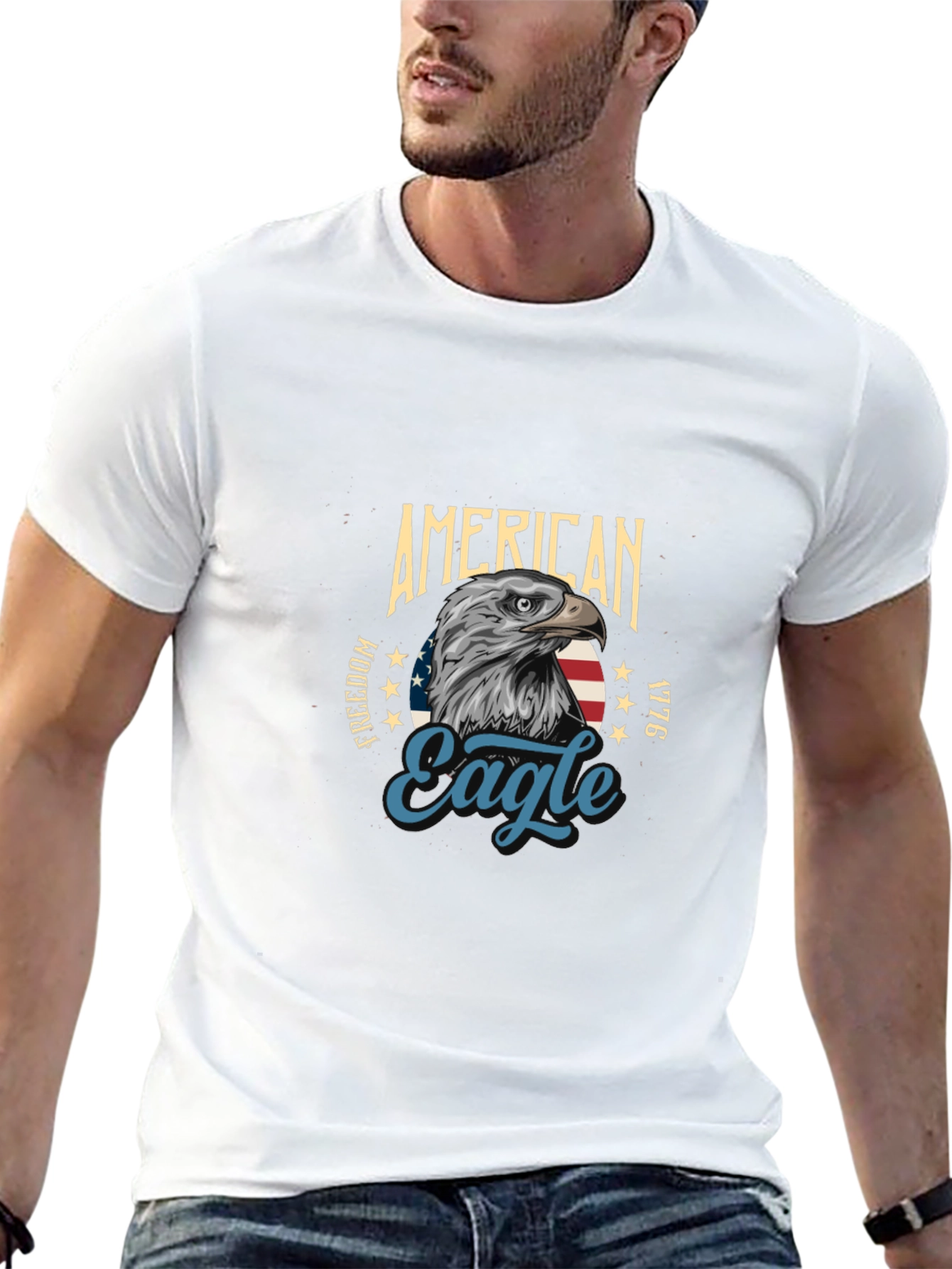 American Eagle Freedom Graphic T-Shirt