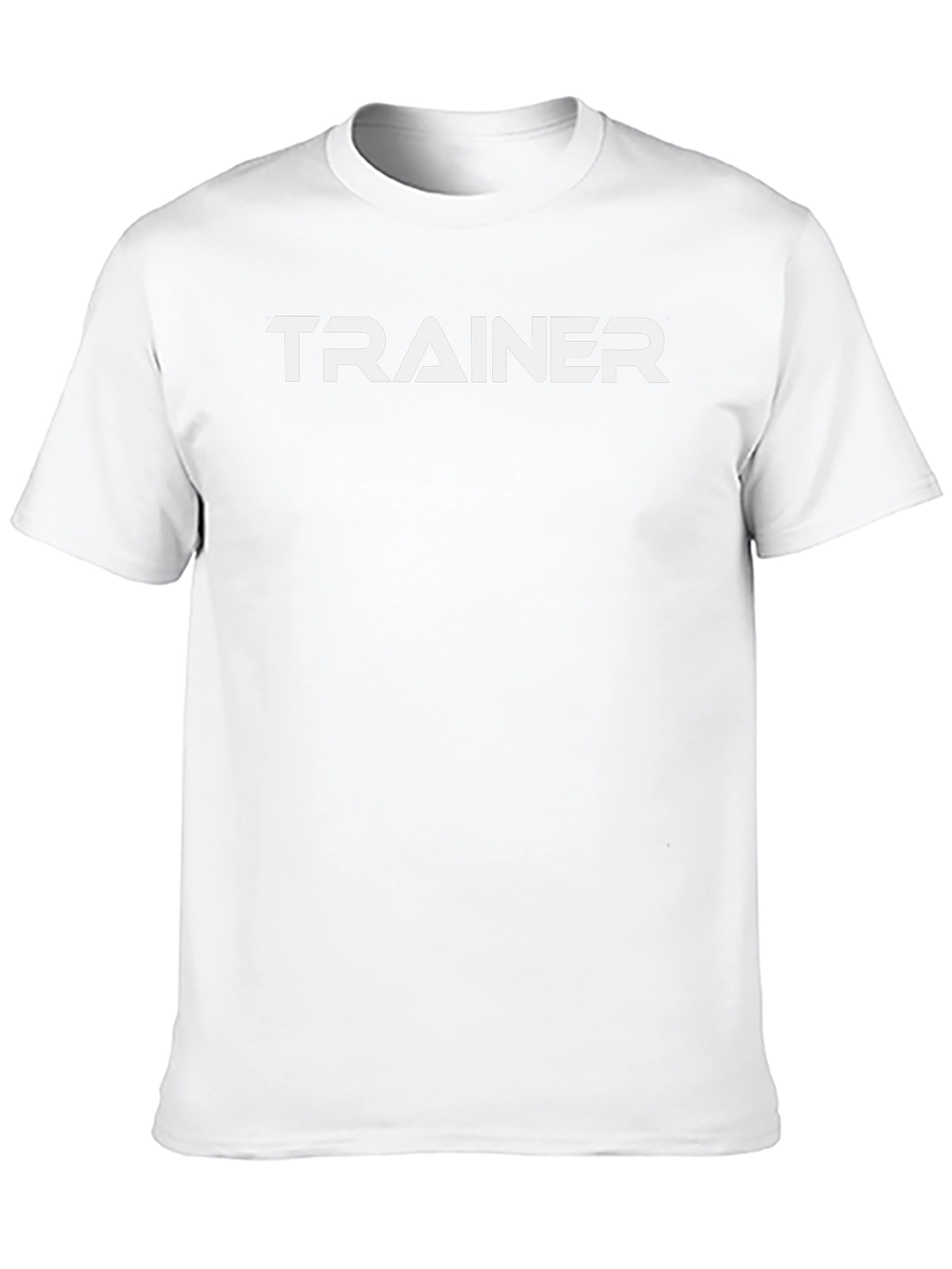 Trainer Graphic Tee - Black Cotton T-Shirt