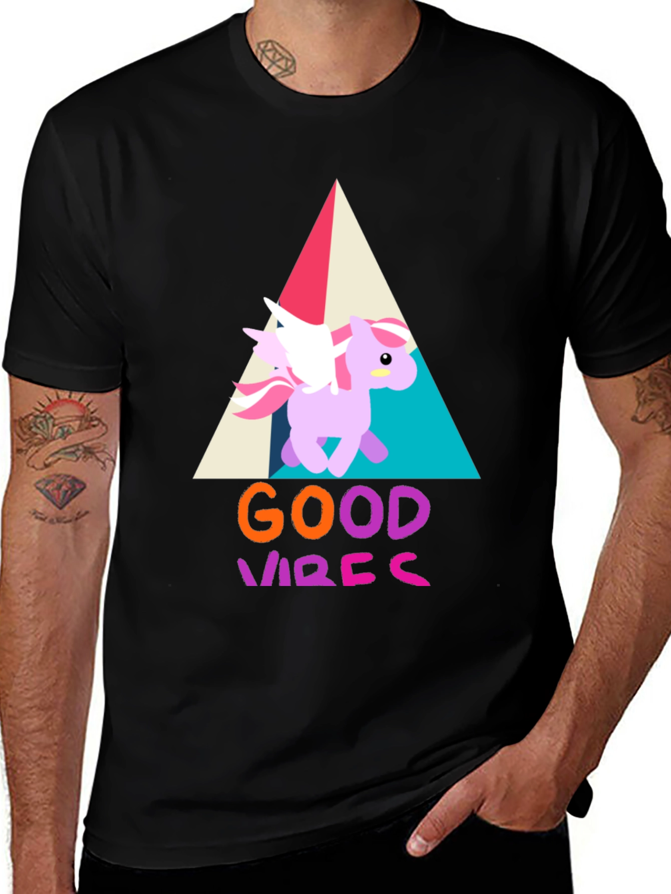 Good Vibes Unicorn T-Shirt