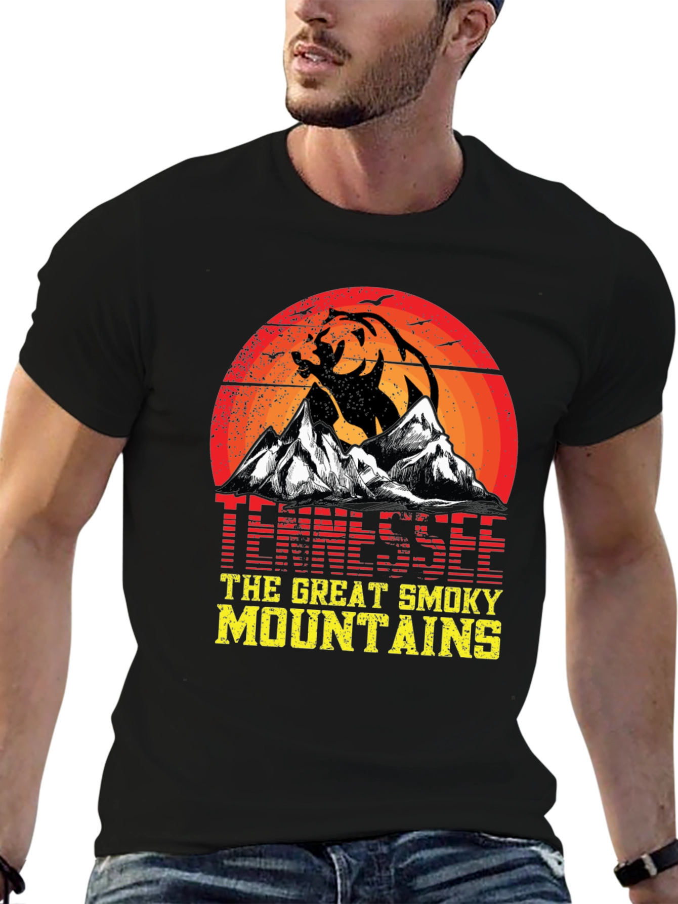 Tennessee Smoky Mountains Bear T-Shirt