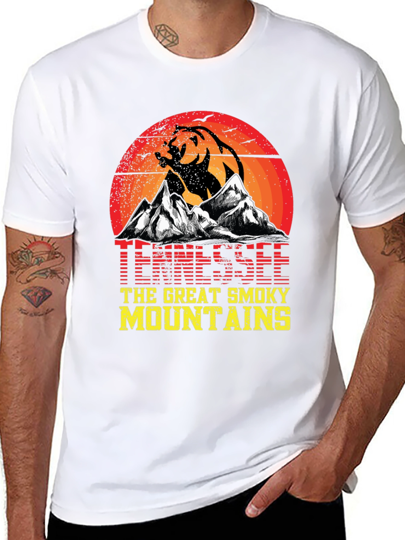 Tennessee Smoky Mountains Bear T-Shirt