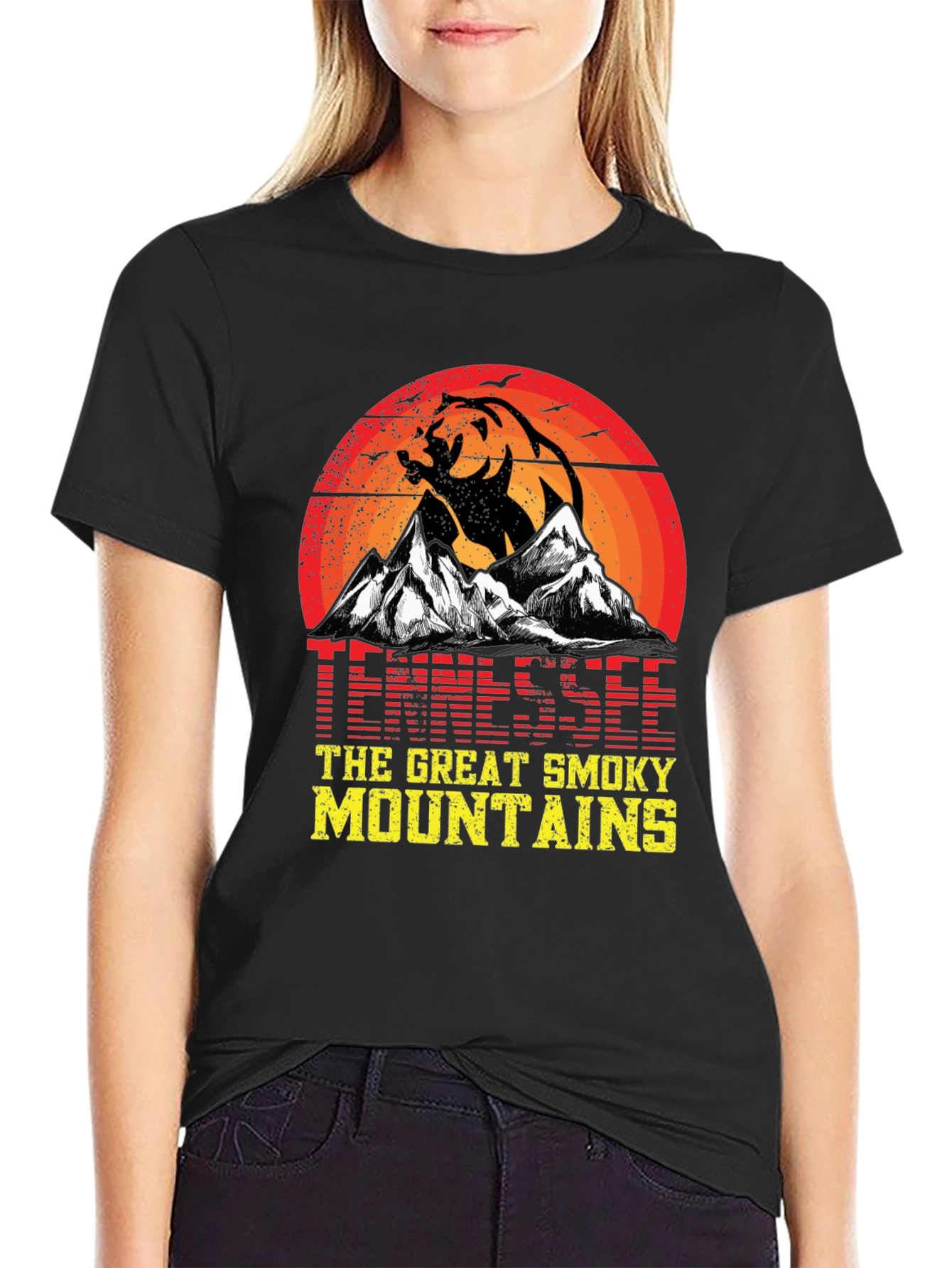 Tennessee Smoky Mountains Bear T-Shirt