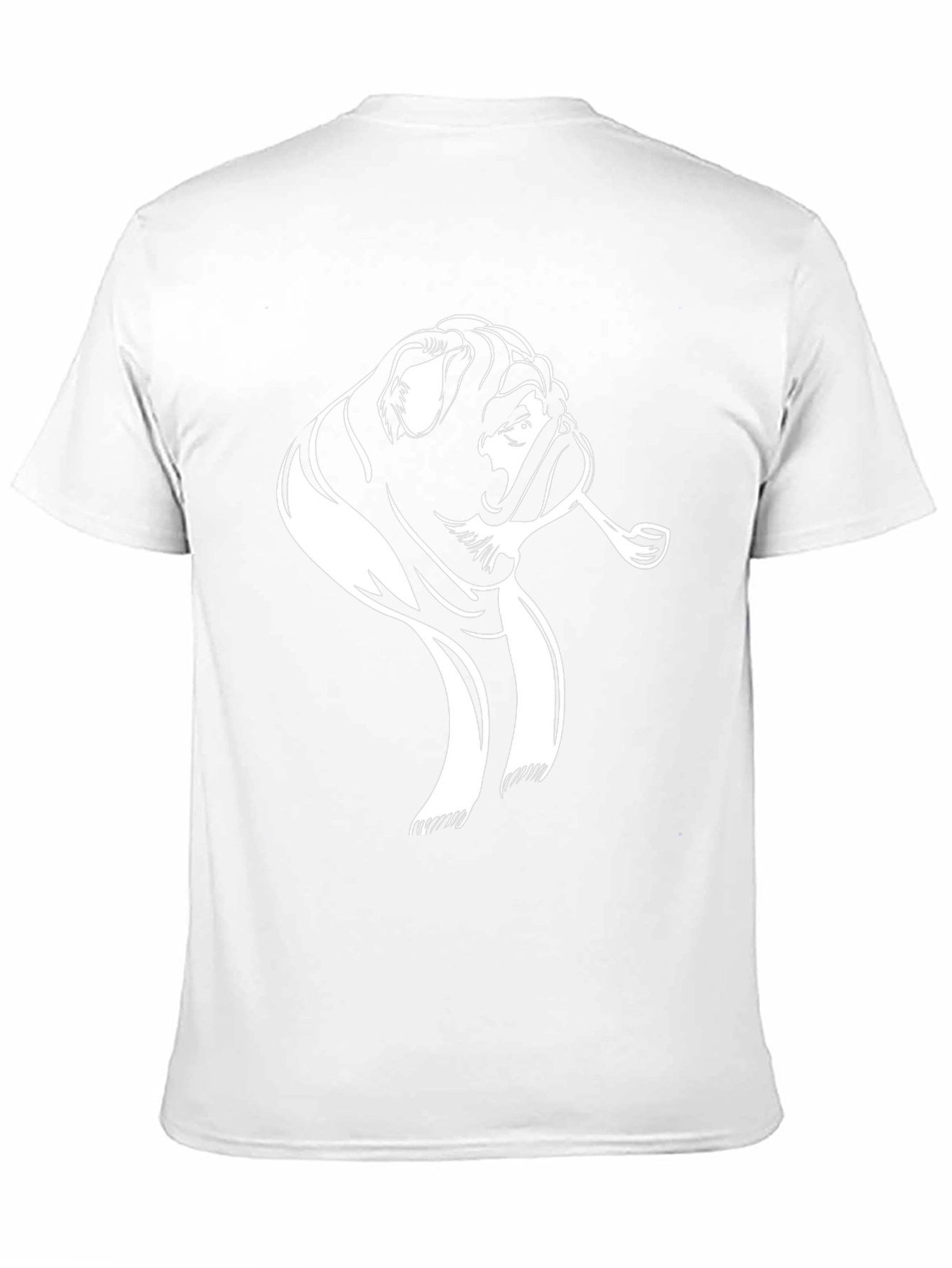 Bulldog Smoking Pipe Graphic Tee - Cool Black Shirt