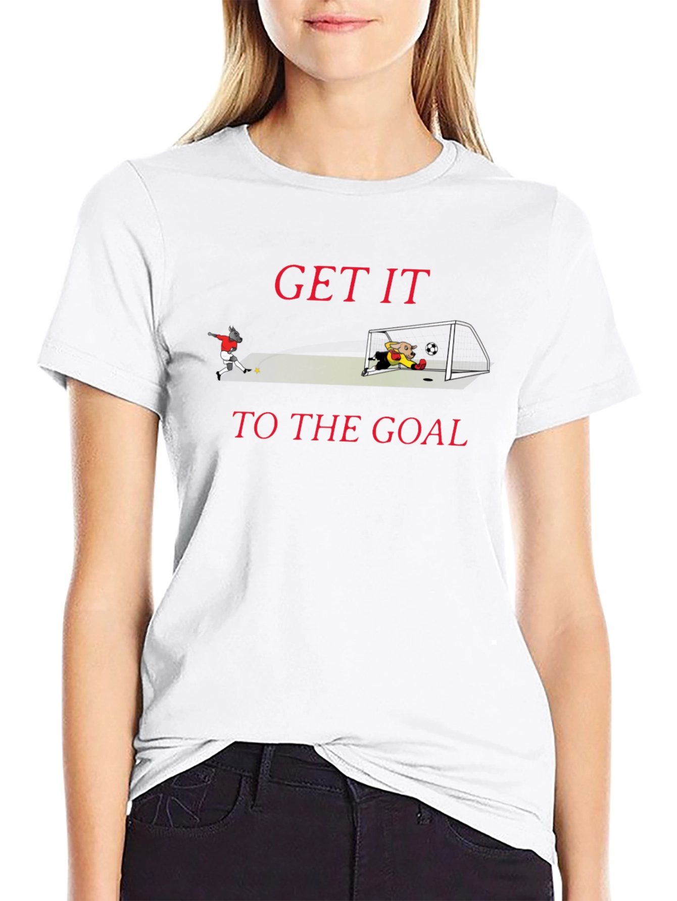 Get It To The Goal Graphic T-Shirt