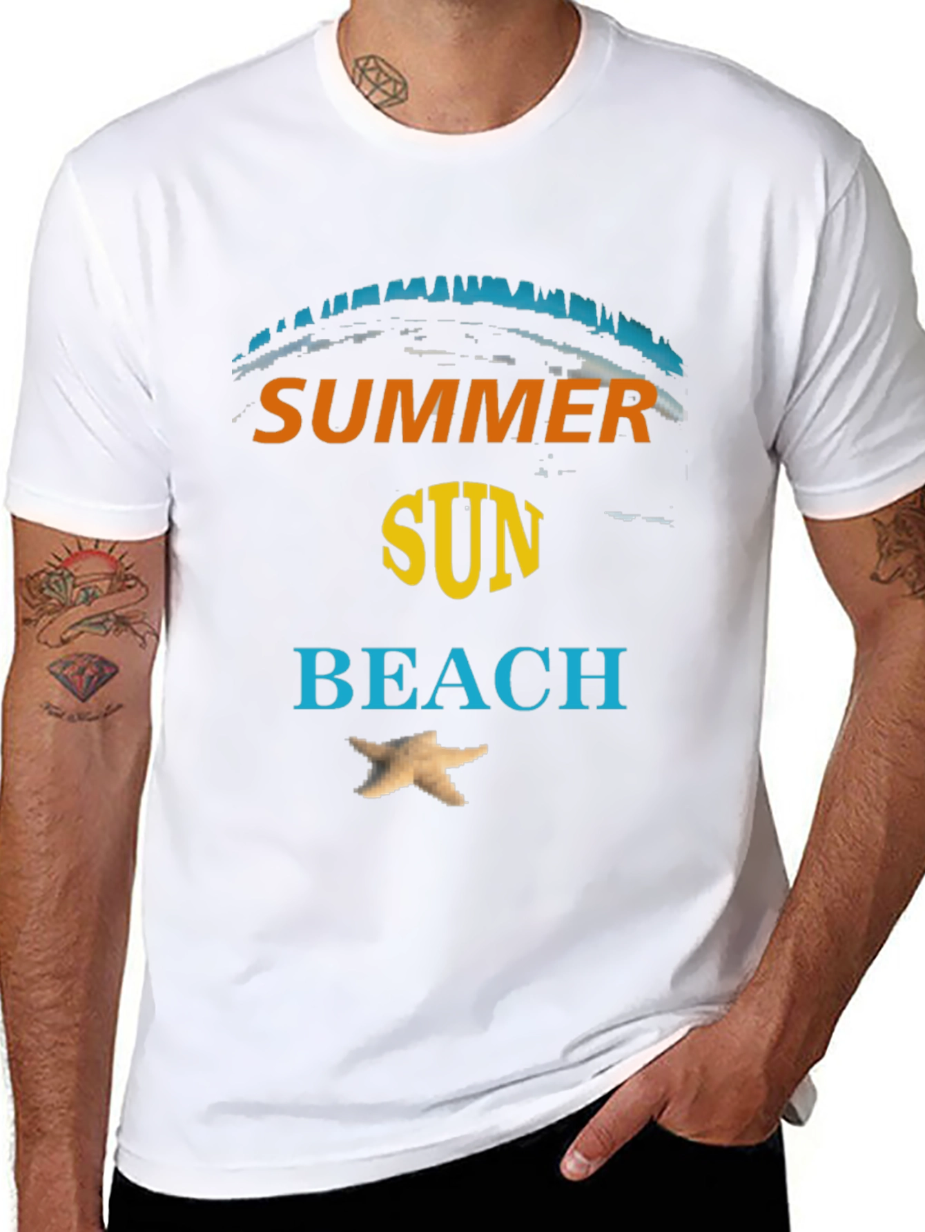 Summer Sun Beach T-Shirt