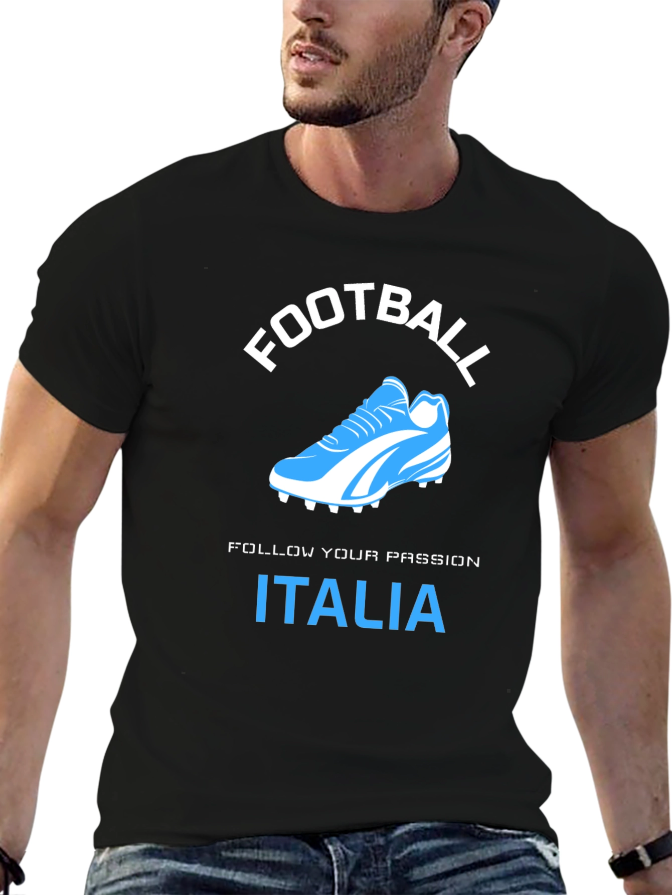 Italia Football Passion T-Shirt