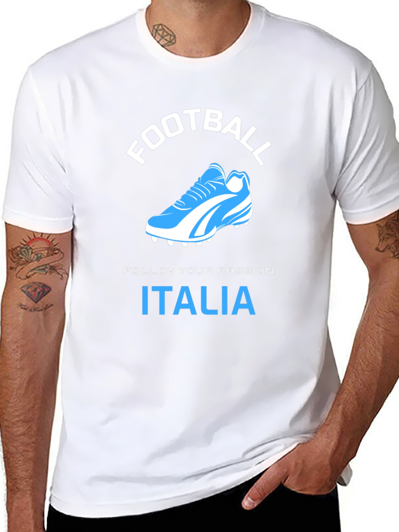 Italia Football Passion T-Shirt