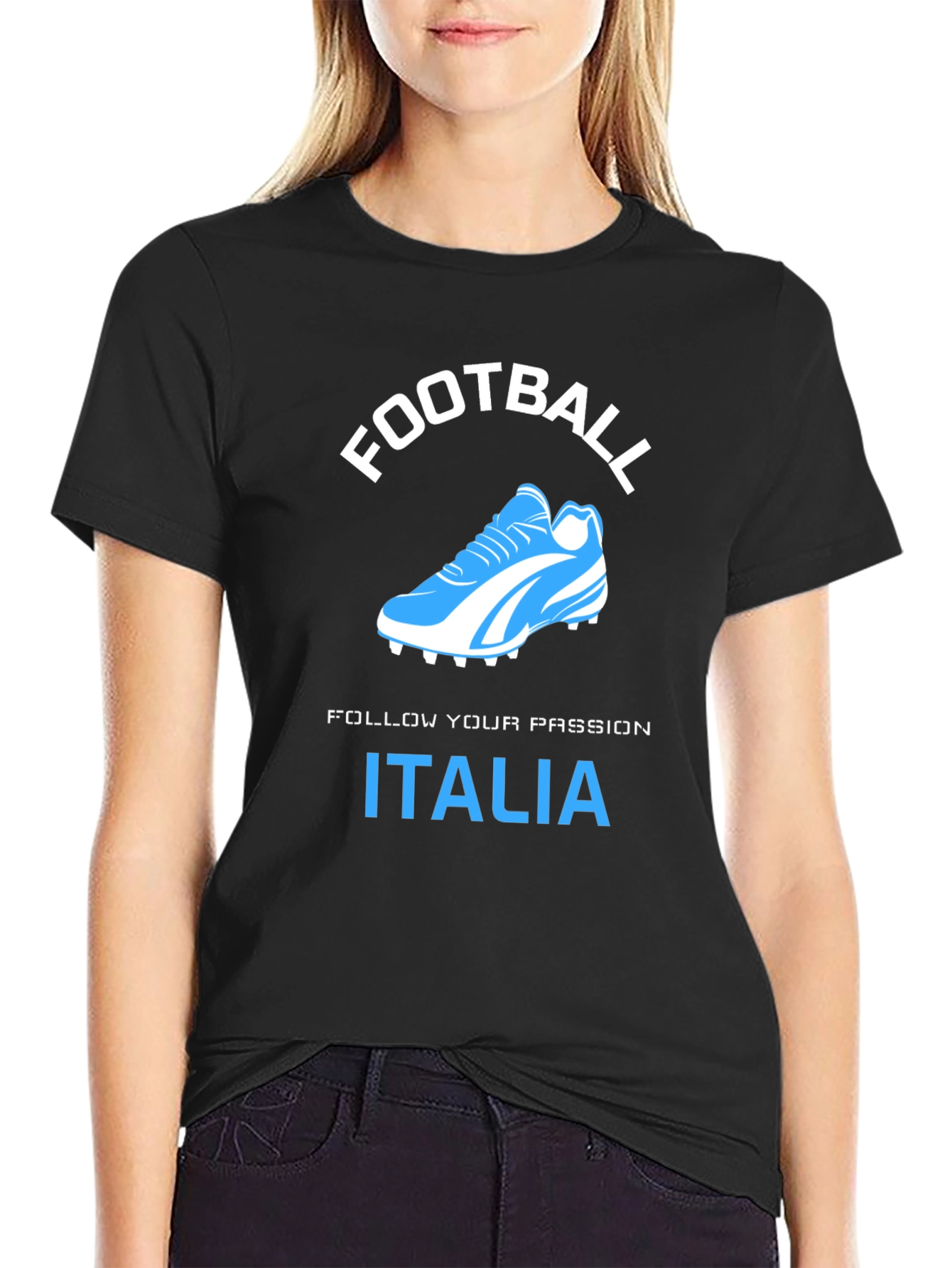 Italia Football Passion T-Shirt