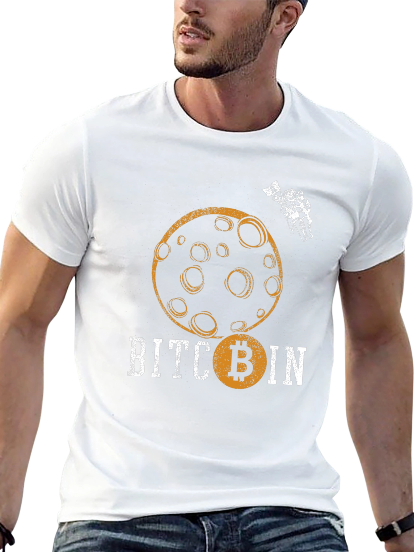 Bitcoin to the Moon T-Shirt | Crypto HODL