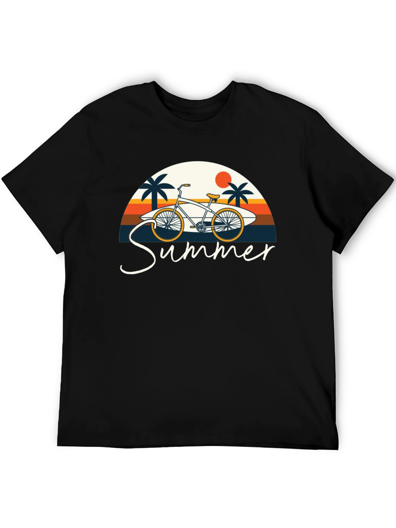 Summer Beach Bike T-Shirt