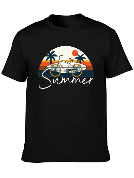 Summer Beach Bike T-Shirt
