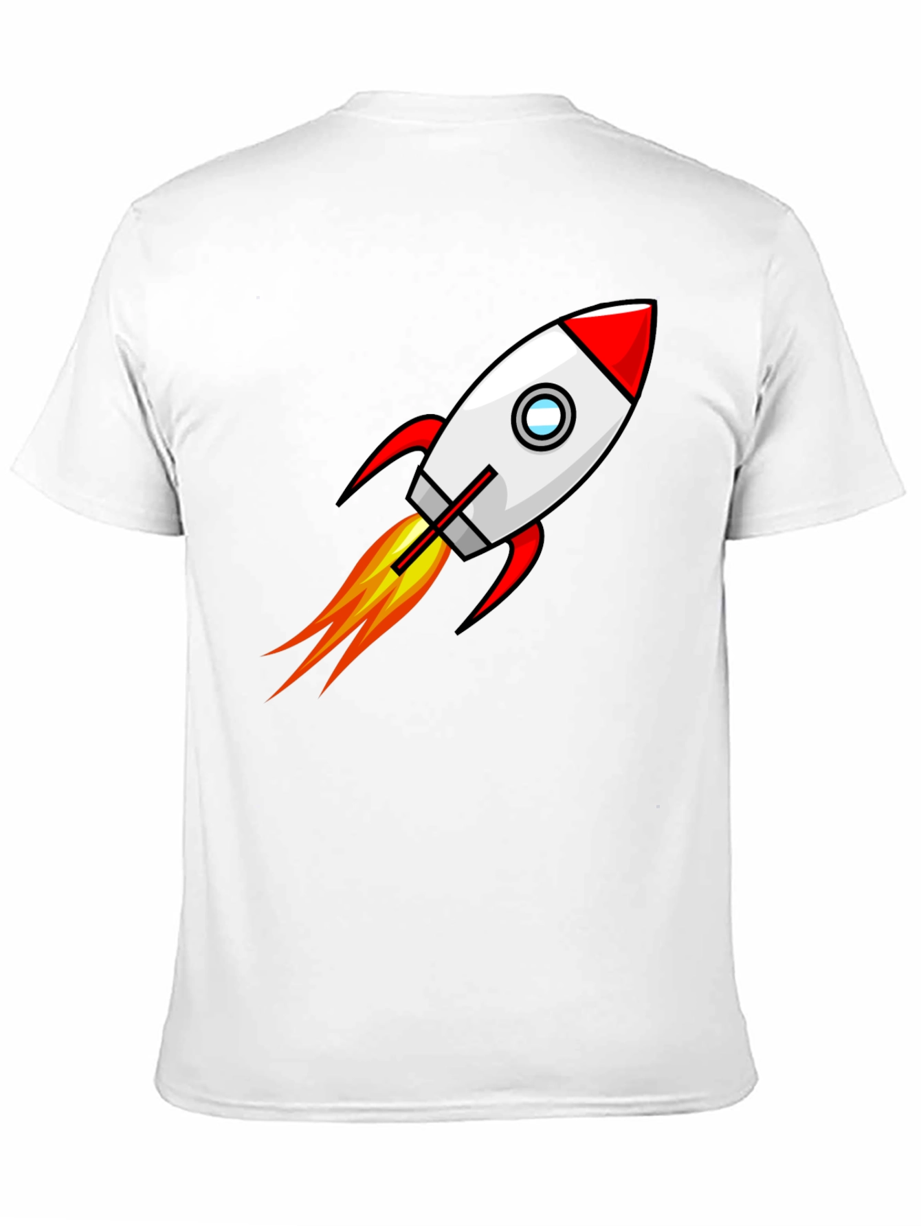 Rocket Launch Graphic T-Shirt - Blast Off in Style!