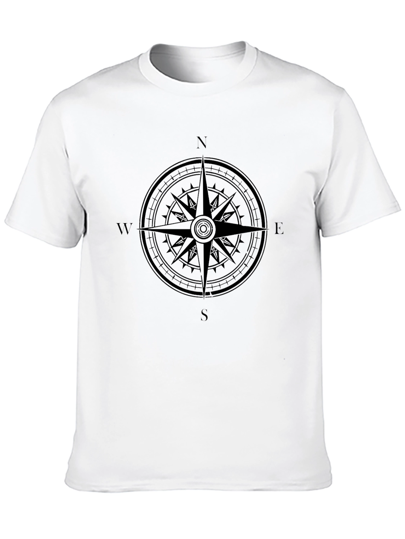 Compass Rose Graphic T-Shirt