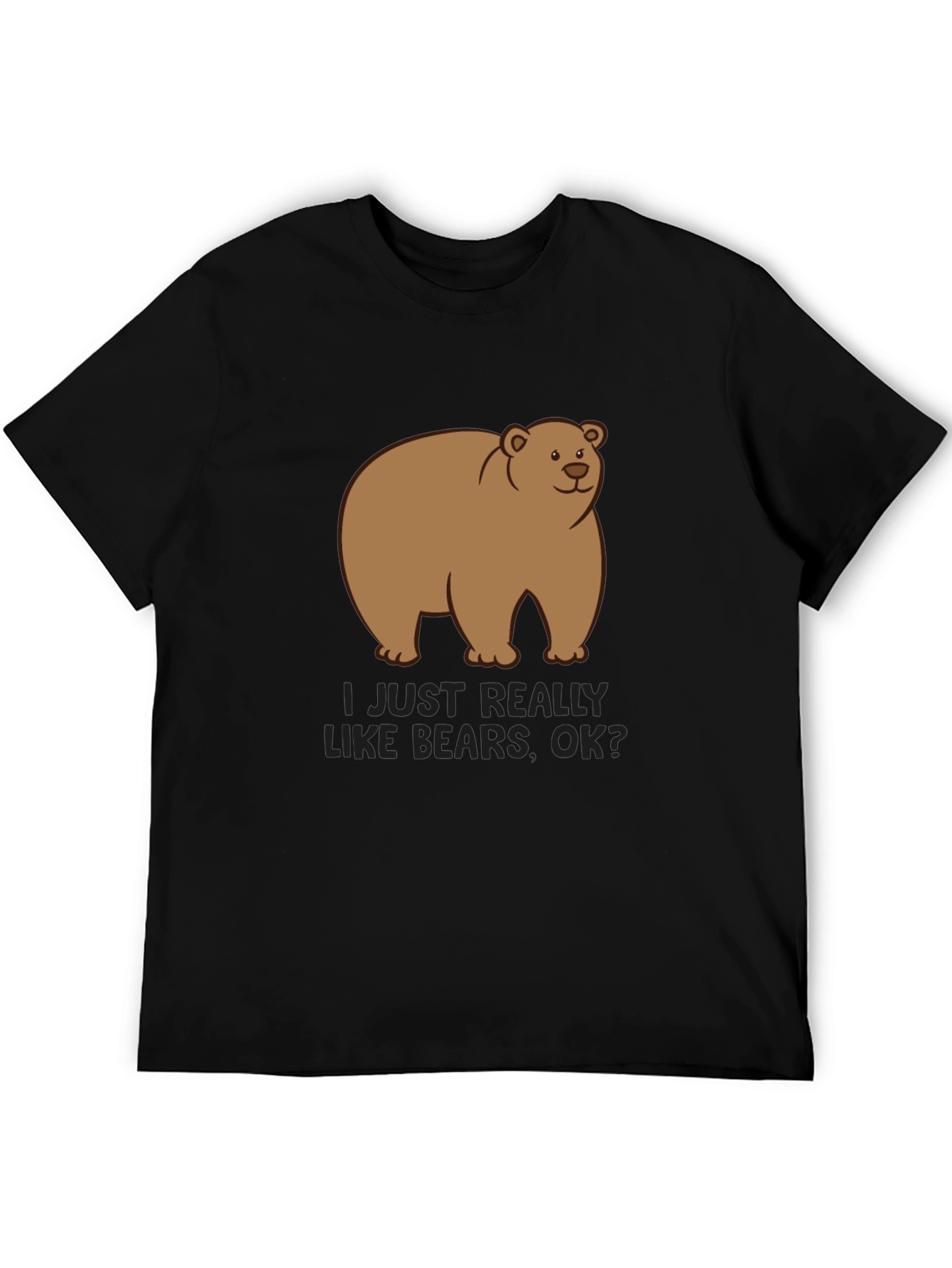 Bear Graphic T-Shirt - Cute Cartoon Tee
