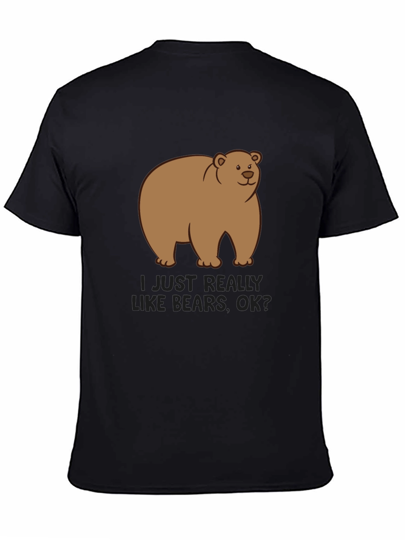 Bear Graphic T-Shirt - Cute Cartoon Tee