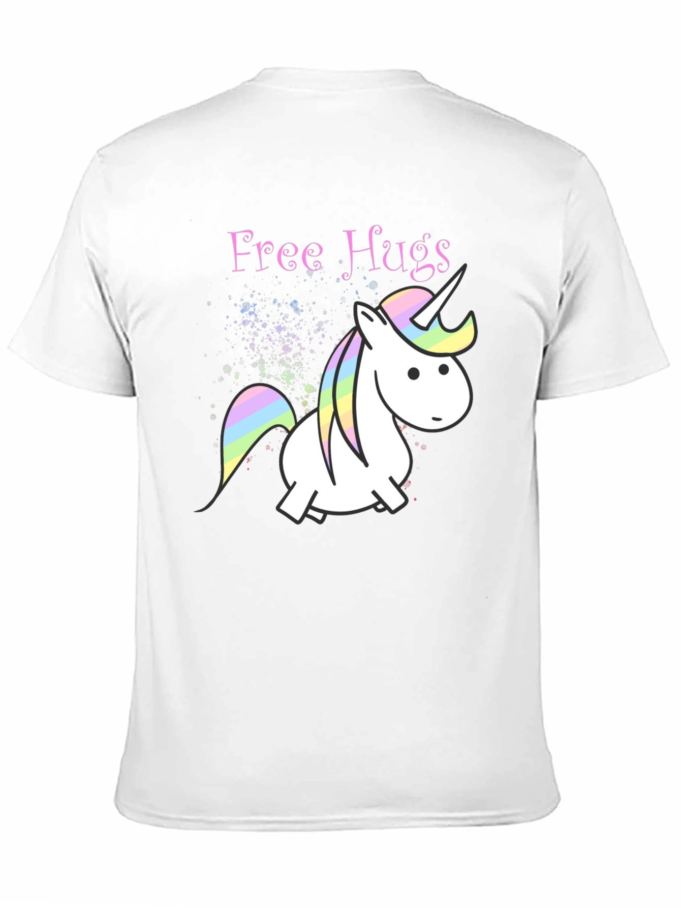 Unicorn Free Hugs Graphic T-Shirt